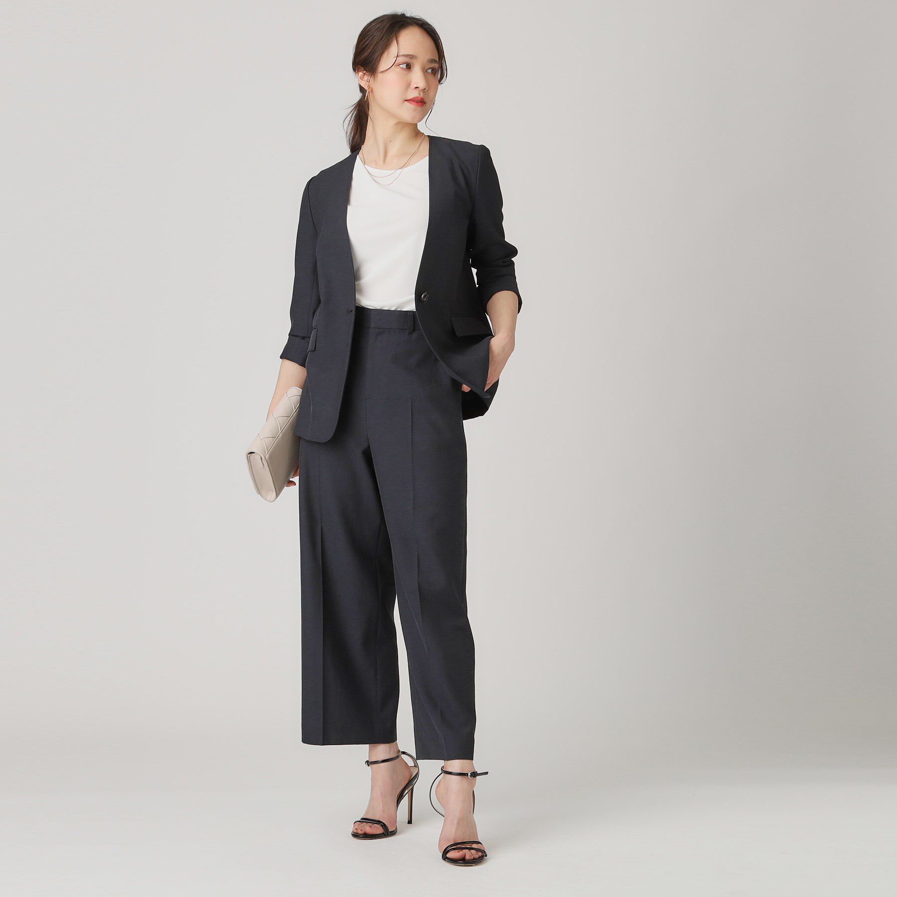 COUP DE CHANCE「【洗える／日本製】セミワイドパンツ」|その他|