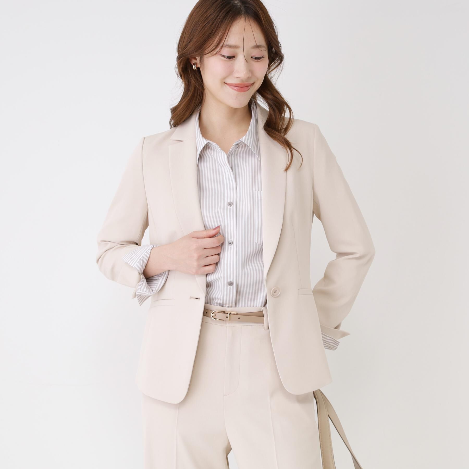 COUP DE CHANCE「【手洗い可／日本製／伸縮性／スーツ可】テーラードジャケット」|テーラードジャケット|