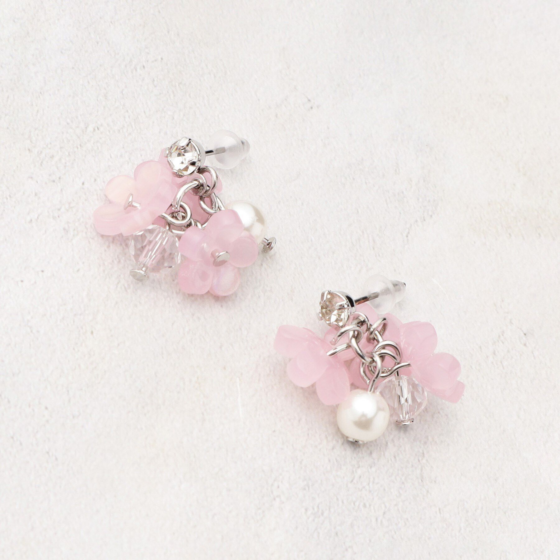 grove「さくらモチーフフックピアス」|ピアス|ライトピンク(070