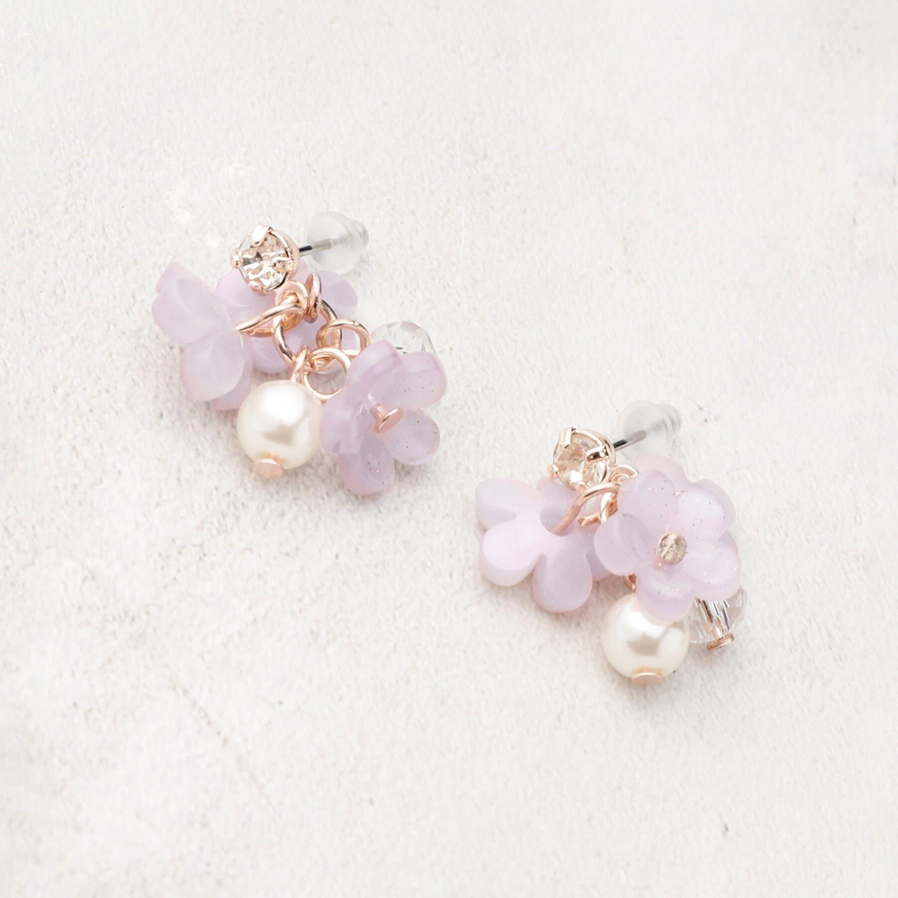 grove「さくらモチーフフックピアス」|ピアス|ピンク(071)