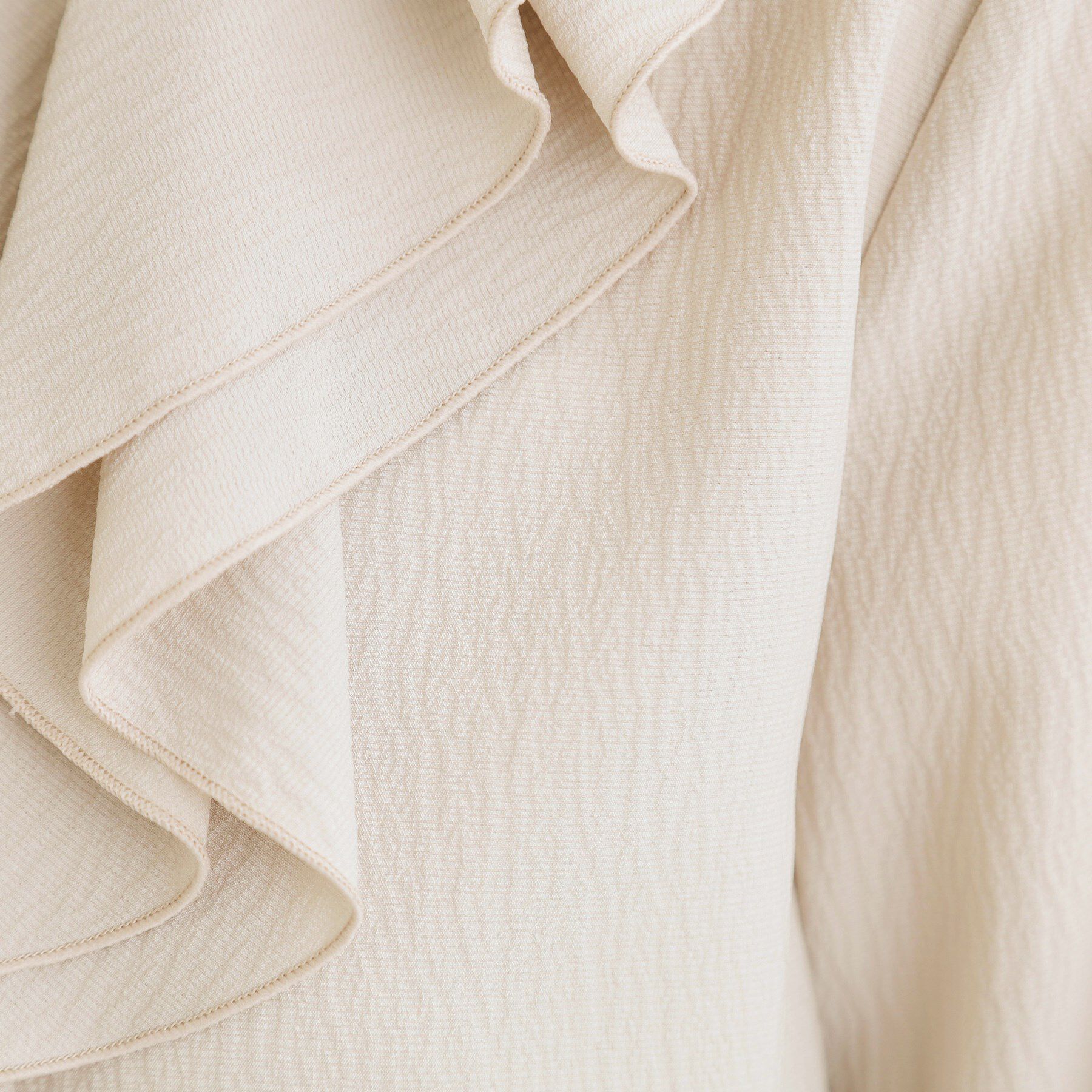 grove「【手洗いOK】フロントラッフルフリルブラウス」|シャツ・ブラウス|