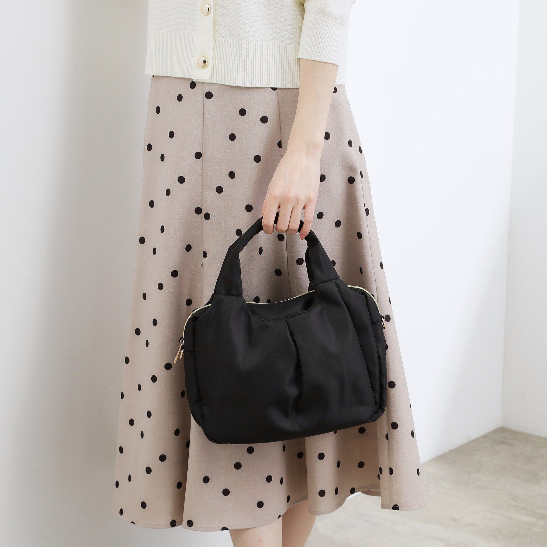 grove「【撥水】フロントタック2WAYトート」|トートバッグ|