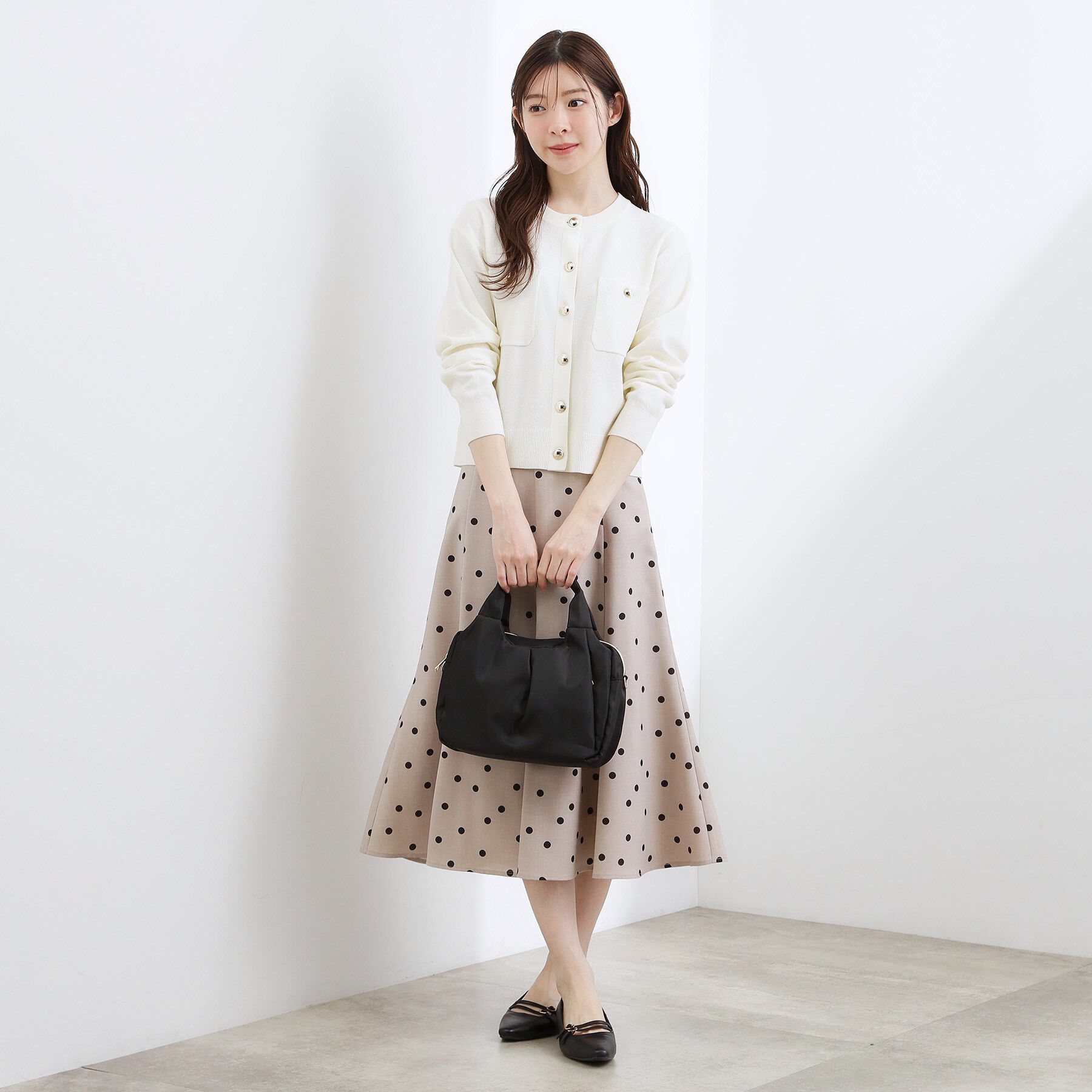 grove「【撥水】フロントタック2WAYトート」|トートバッグ|