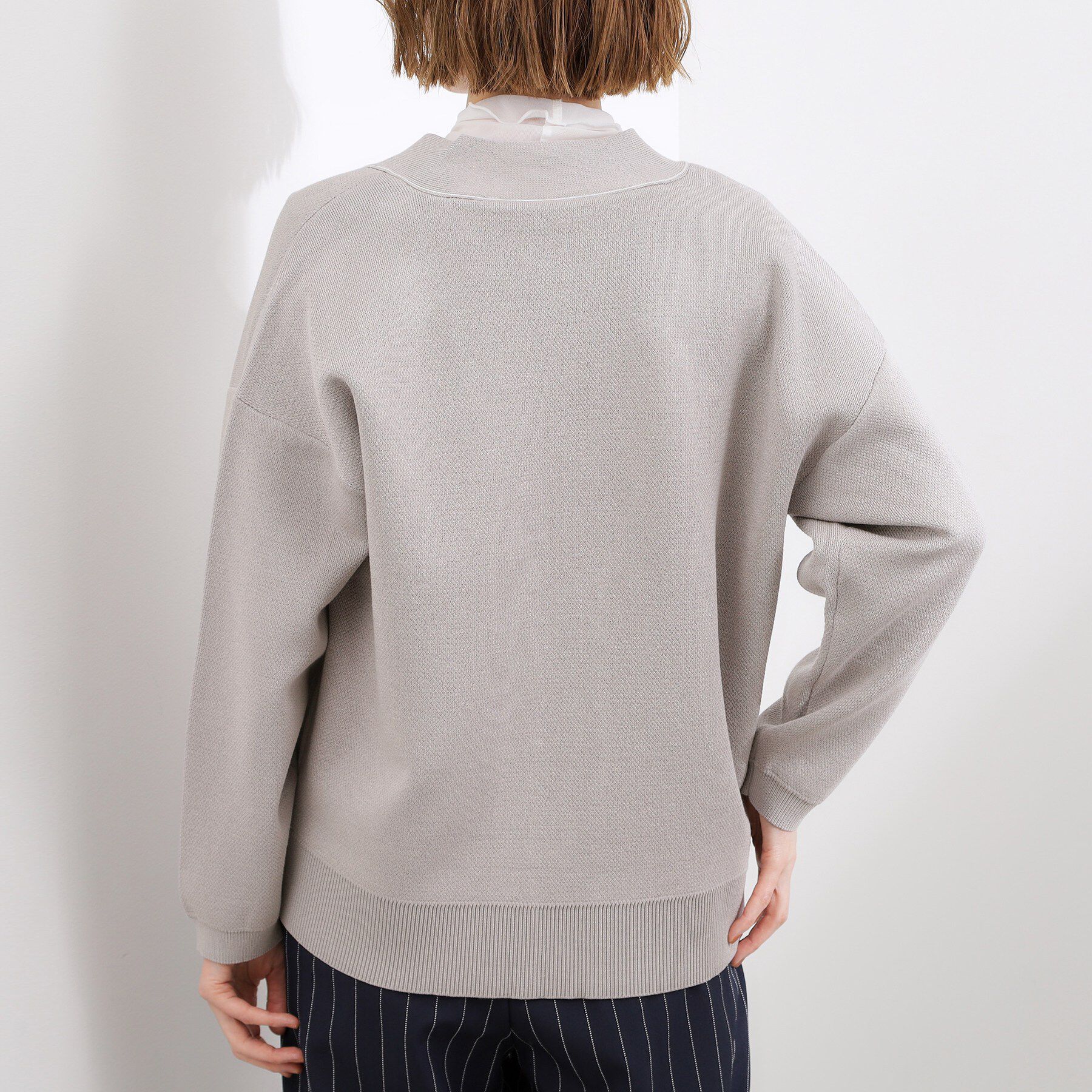 grove「オーバーサイズVネックカーディガン」|カーディガン|