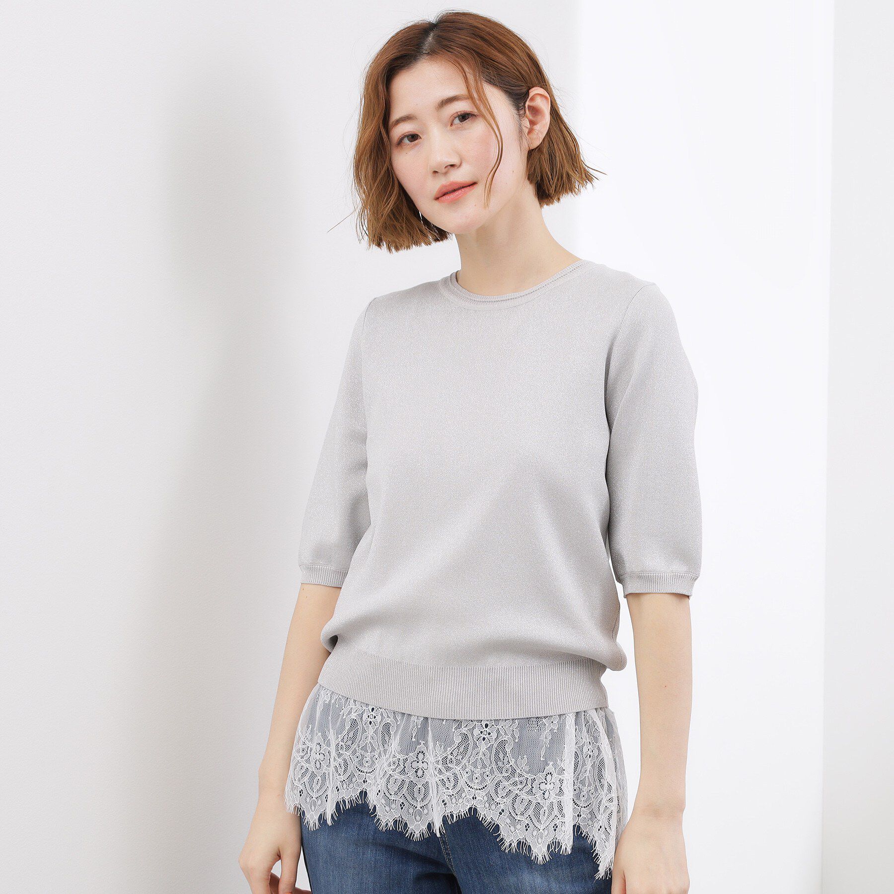 grove「【貴島明日香さん着用】裾レイヤードタンクトップ」|キャミソール|