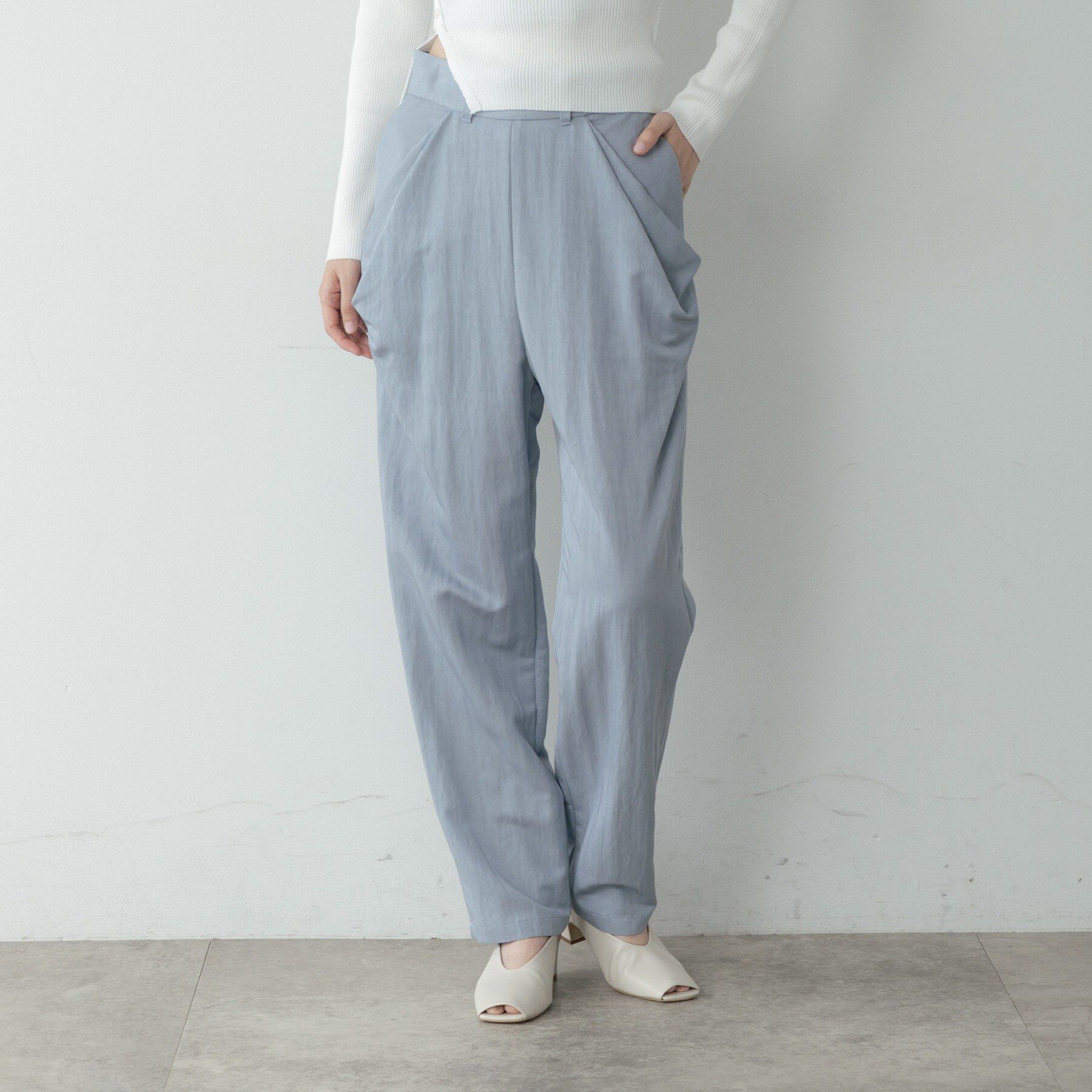 GALLEST「フォルムポケットジョガーパンツ」|その他|ブルー(091)