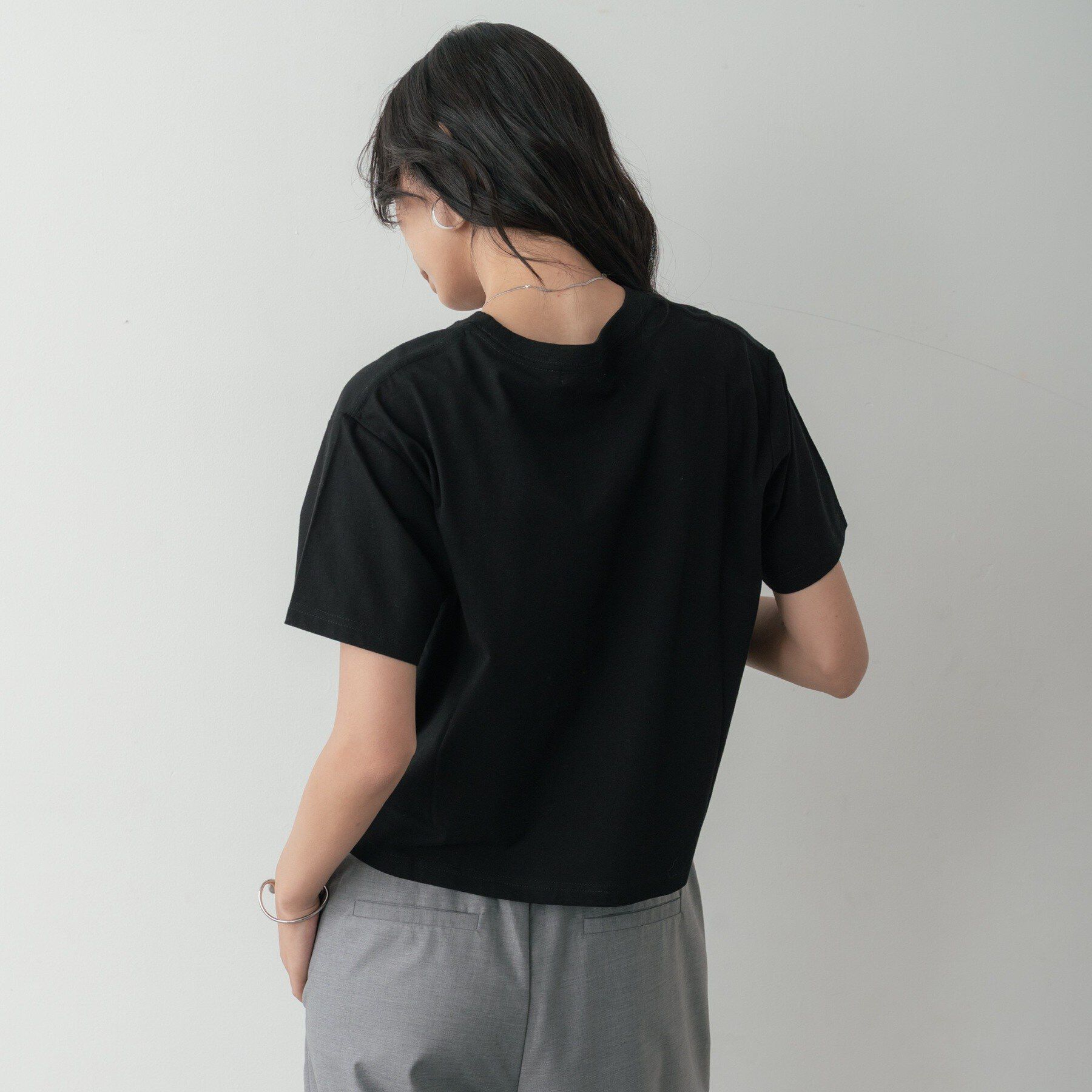 GALLEST「クルーネック刺繍Tシャツ」|Tシャツ・カットソー|