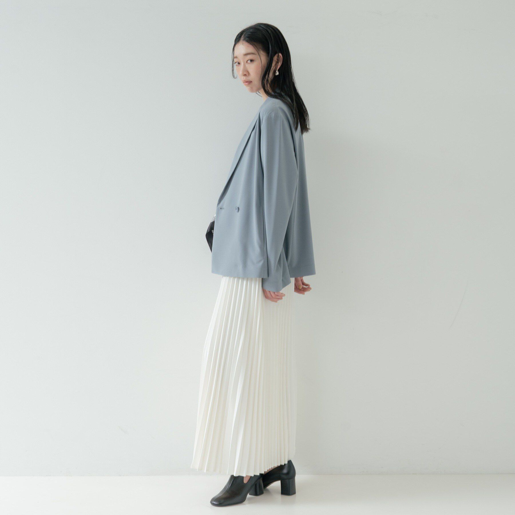 GALLEST「プリーツロングスカート」|スカート|