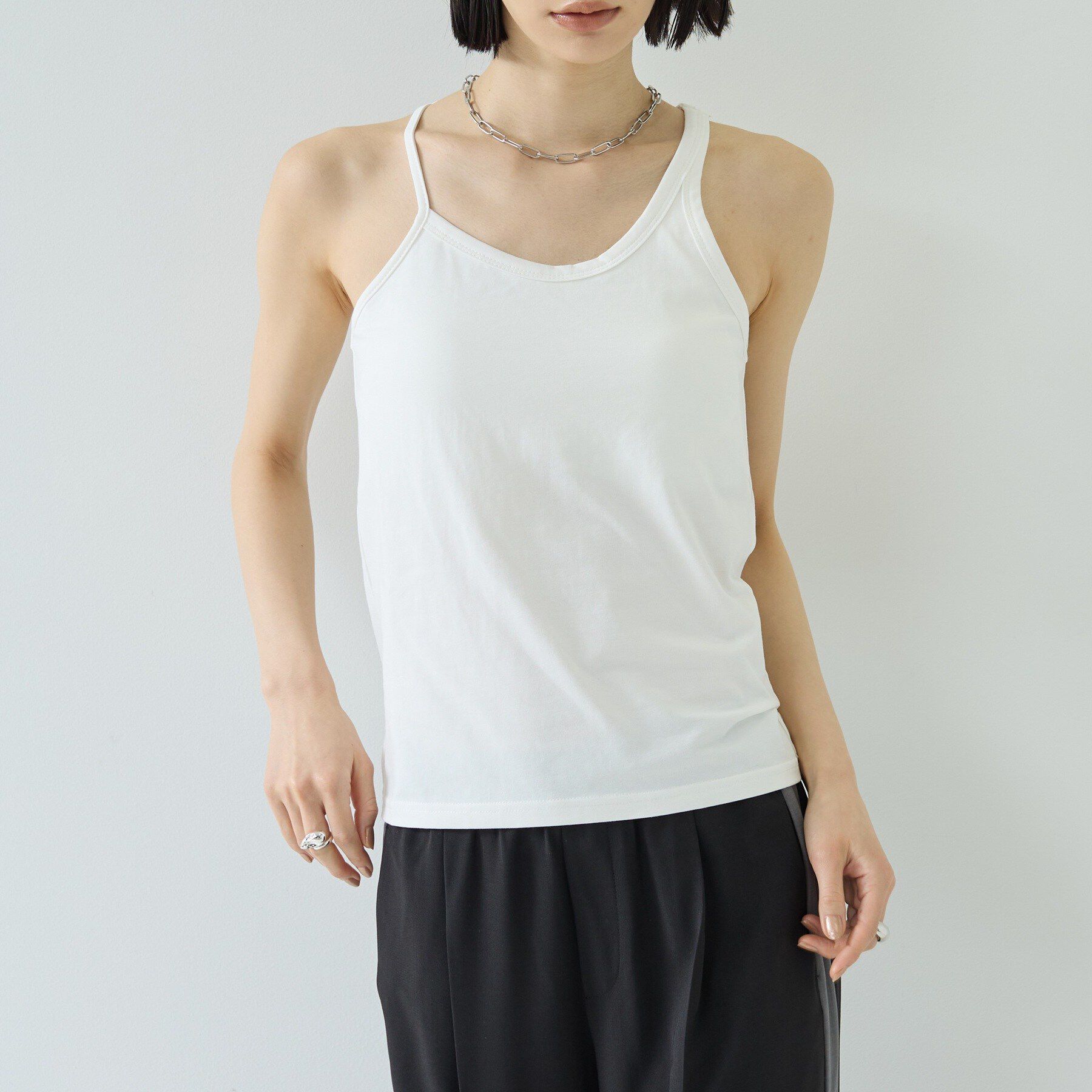 GALLEST「アシンメトリーアメスリタンク」|キャミソール|