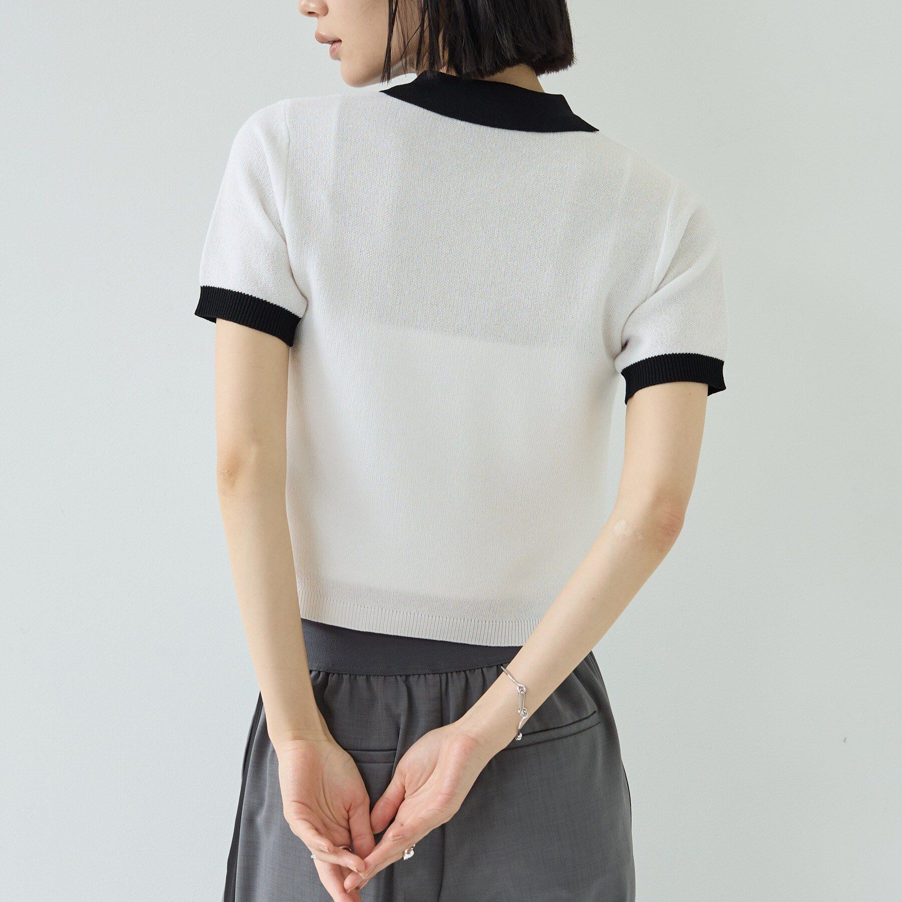 GALLEST「ジャカードポロニット」|ニット・セーター|