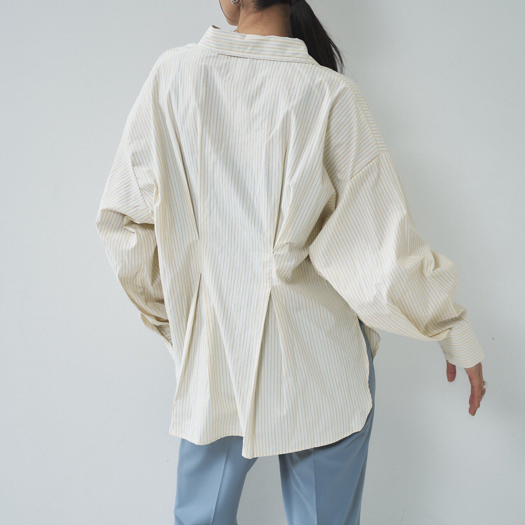 GALLEST「【一部店舗限定】ストライプタックシャツ」|シャツ・ブラウス|