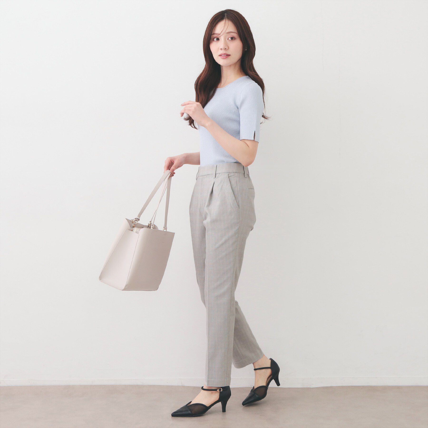 index「Everyday！テーパードパンツ【洗濯機OK/吸水速乾/接触冷感/透け防止】《XS～LL/6col」|その他|