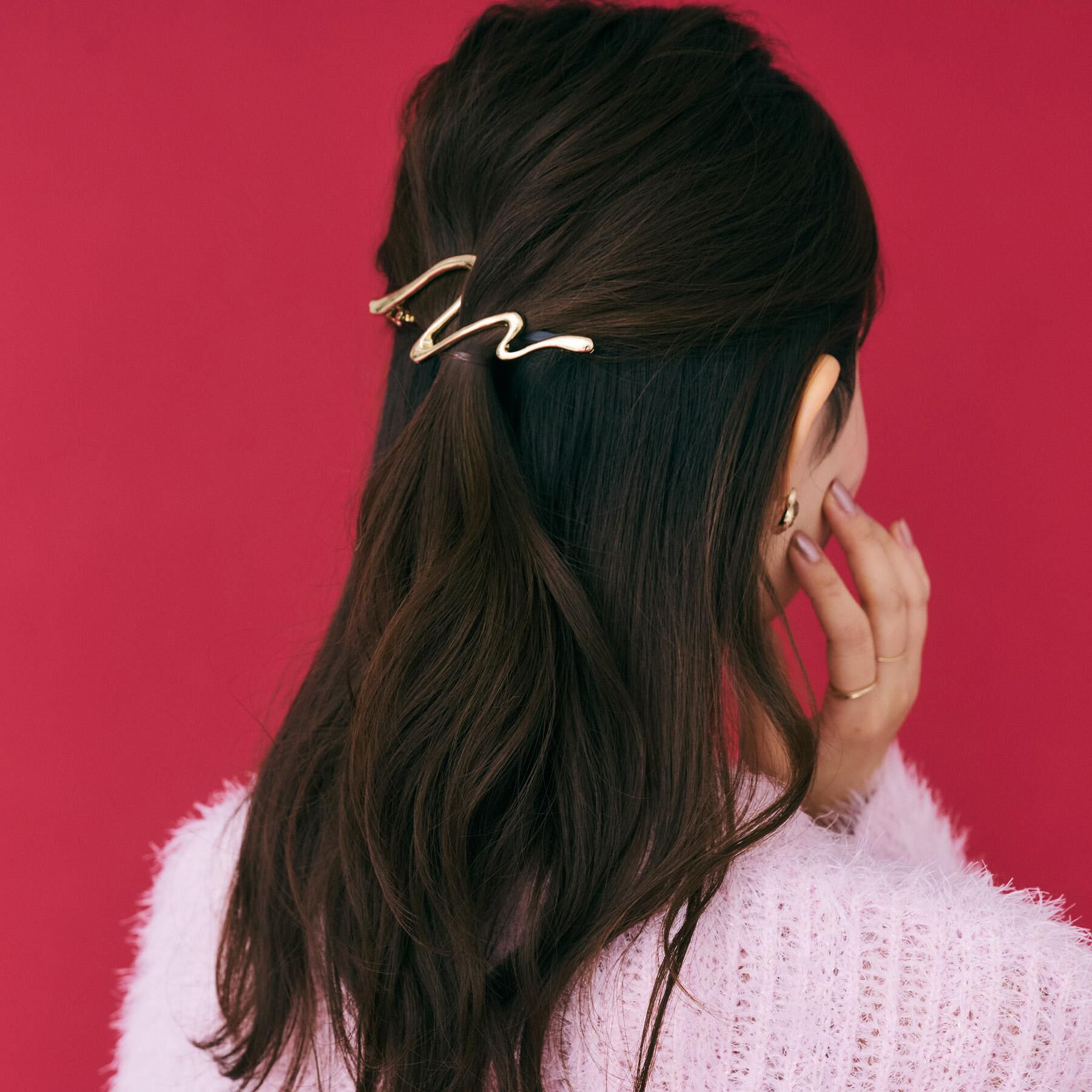 OPAQUE.CLIP「ニュアンスデザイン メタルバレッタ」|その他|