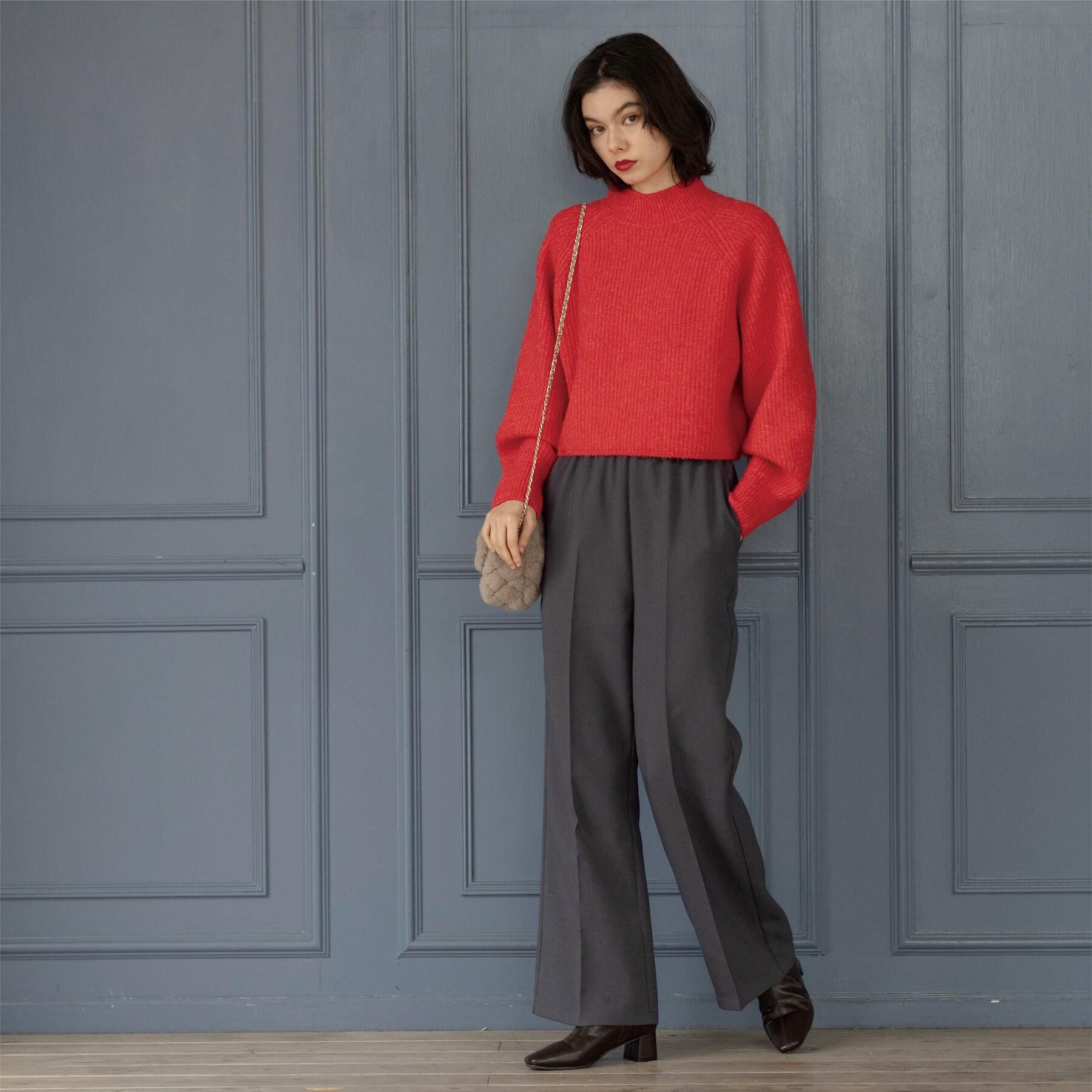 OPAQUE.CLIP「イージーフレアパンツ【洗濯機OK】」|その他|