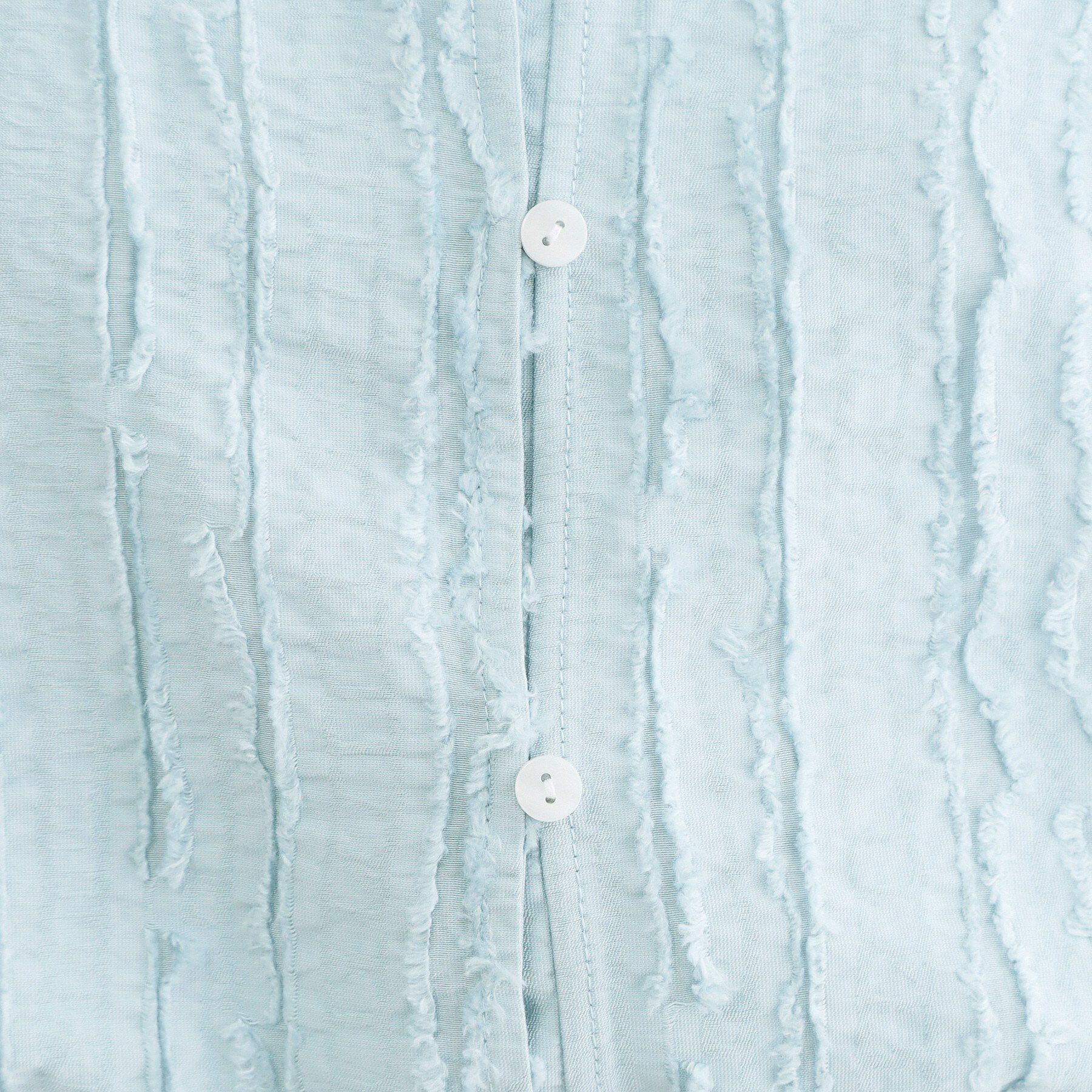 OPAQUE.CLIP「フリンジジャカードブラウス【洗濯機OK】」|シャツ・ブラウス|