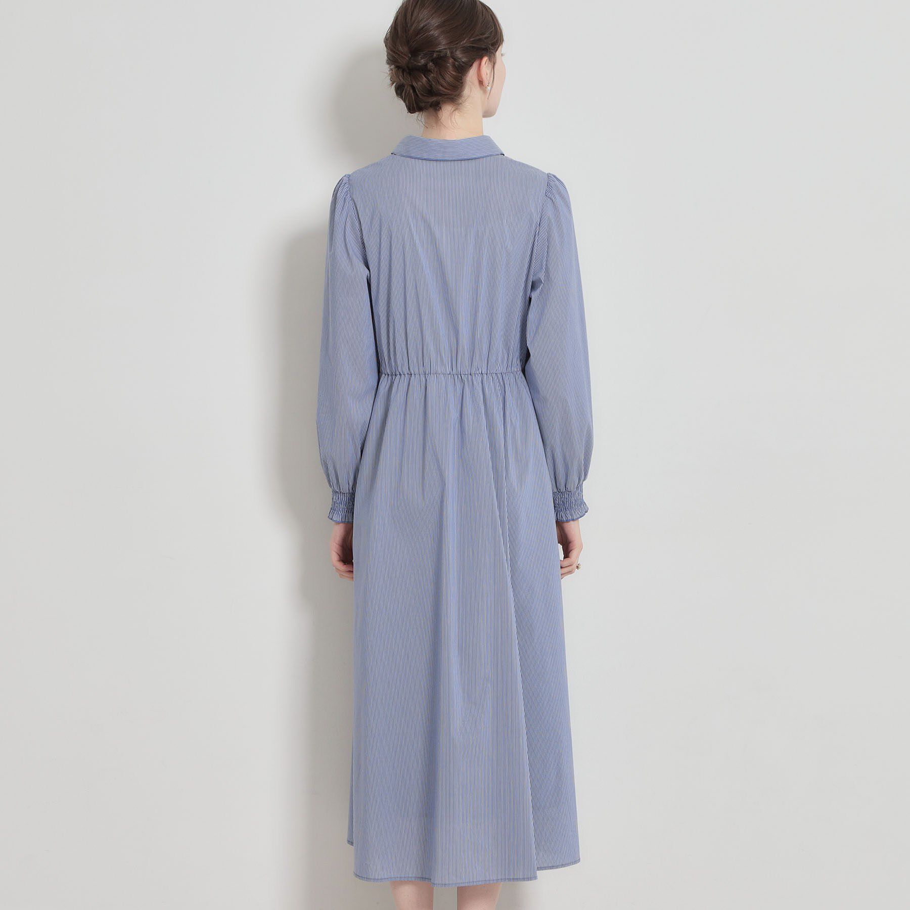 Couture broach「【洗える】ロゴエンブロ シャツワンピース」|ワンピース|