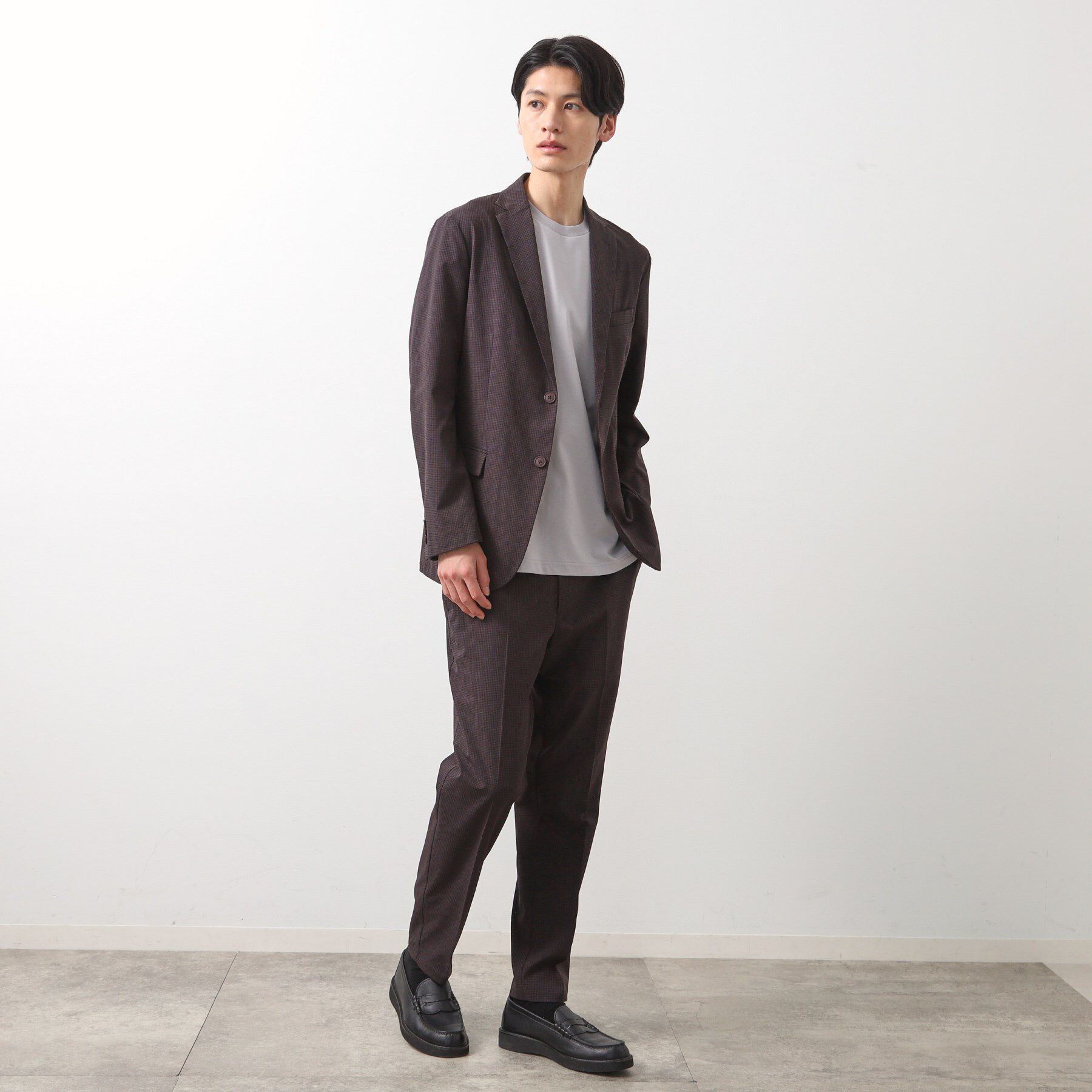 THE SHOP TK「ライトドッツスラックス【セットアップ可/洗濯機OK】」|その他|