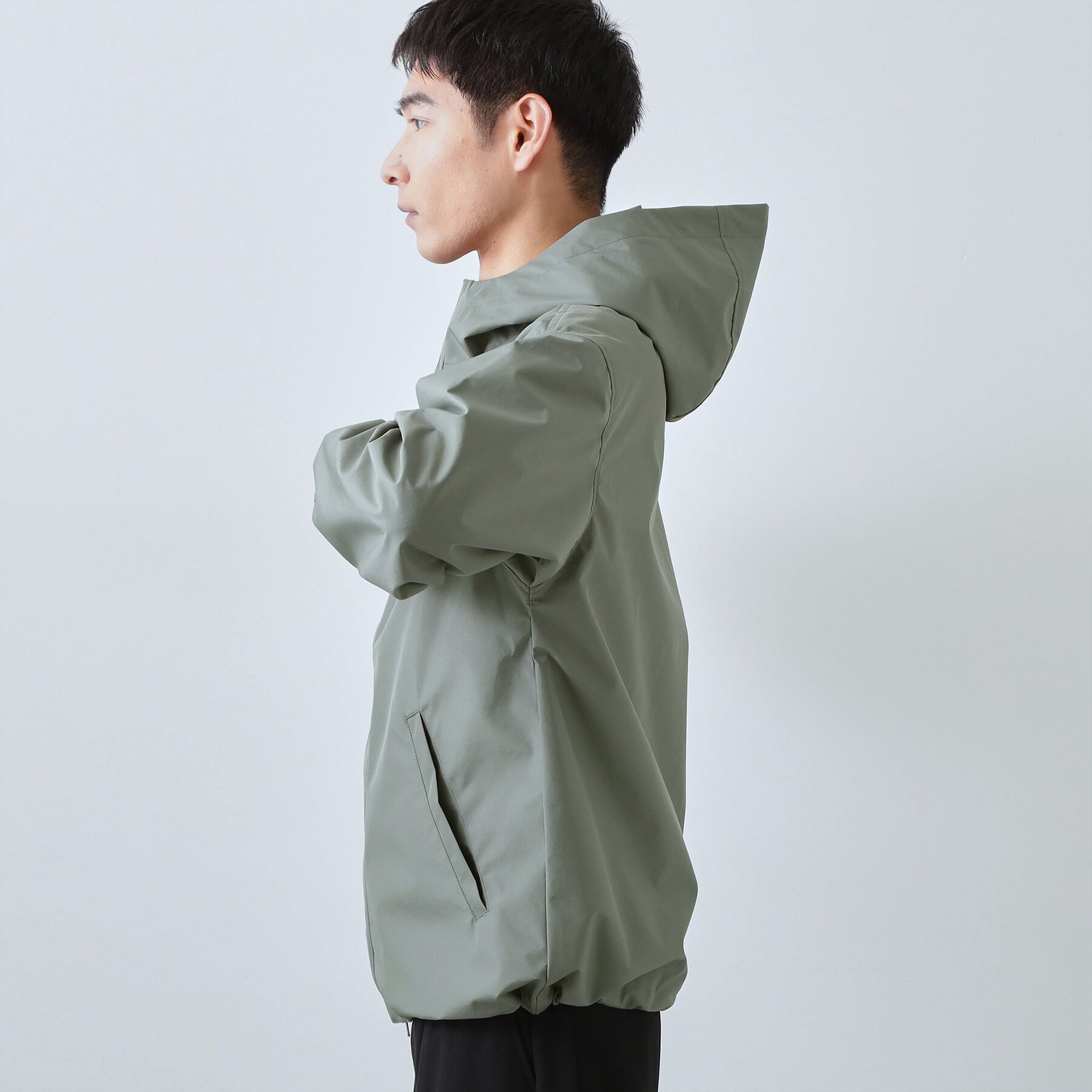 THE SHOP TK「【季節の変わり目に最適】ナイロンマウンテンパーカ  防風/洗濯機OK」|ブルゾン・スタジャン|