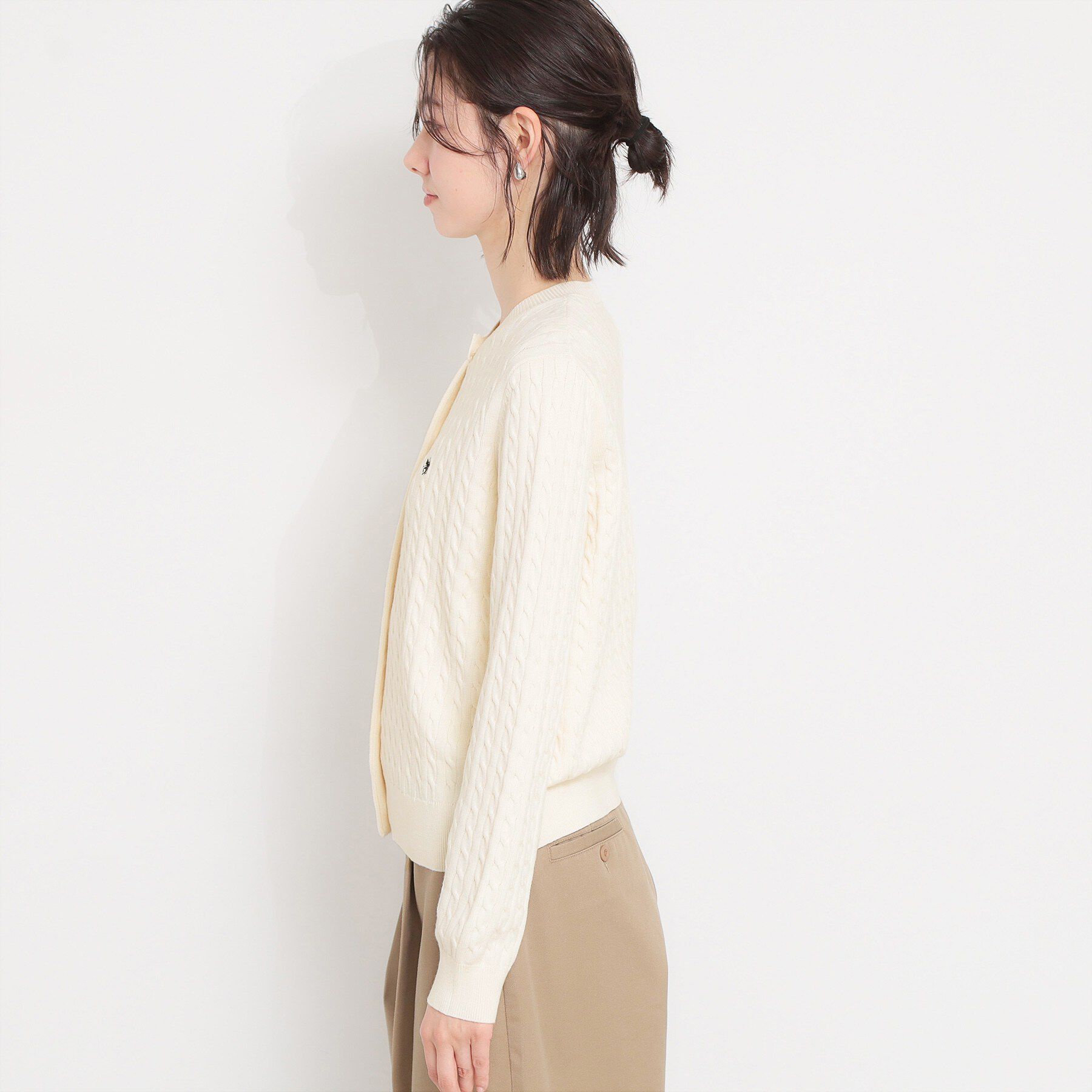 THE SHOP TK「【POLO BCS 別注】ケーブルカーディガン」|カーディガン|