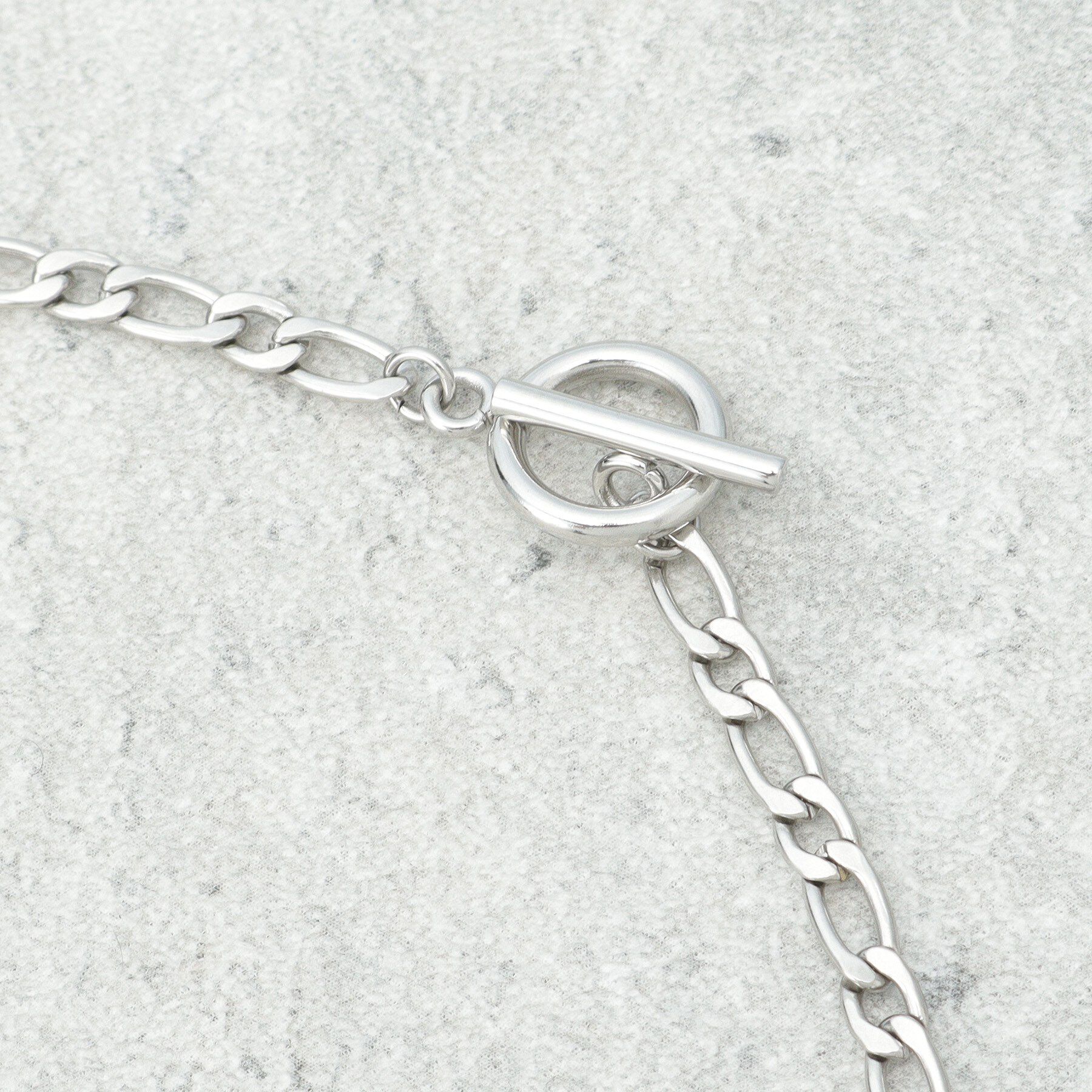 THE SHOP TK「ステンレス2連ネックレス」|ネックレス|