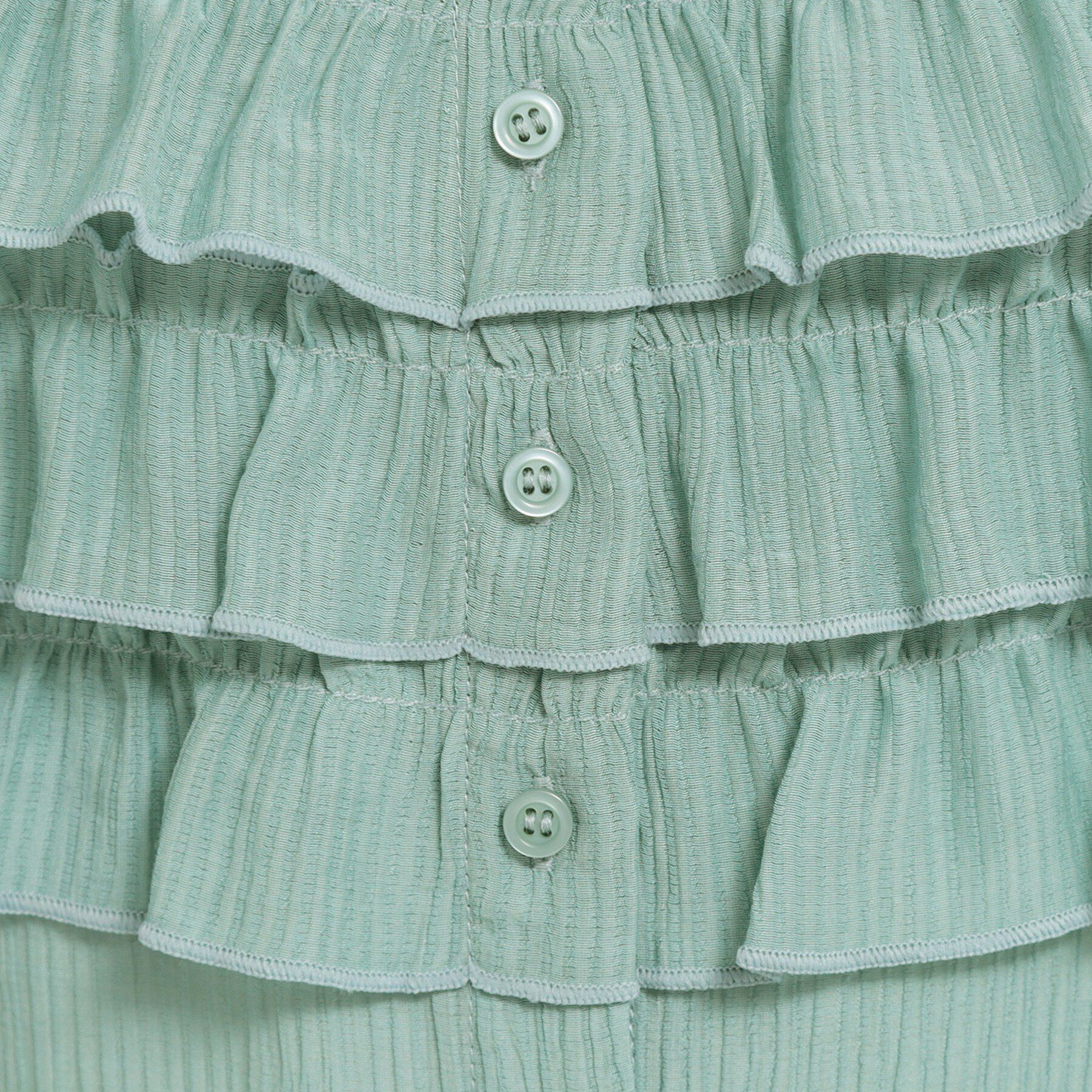 THE SHOP TK「ティアードフリル楊柳シャツ」|シャツ・ブラウス|