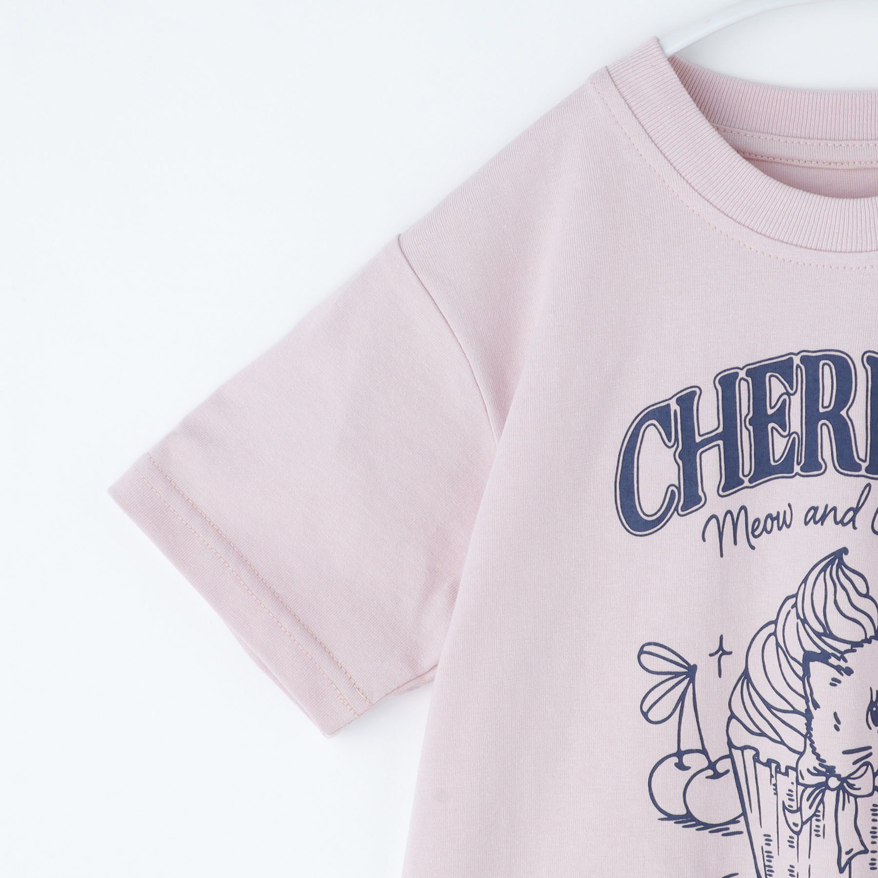 THE SHOP TK「天竺アソート アメカジプリント 半袖Tシャツ ロゴ、キャット、ハンバーガー」|Tシャツ・カットソー|