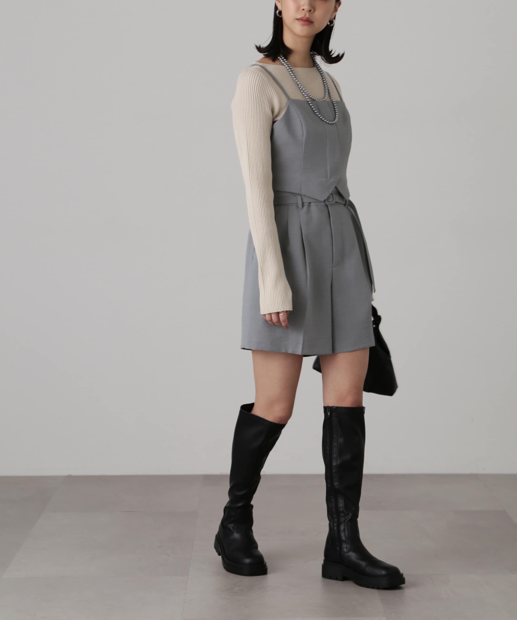  「[低身長サイズ/Sシリーズ]気流染めベルト付ショートパンツ」|その他|