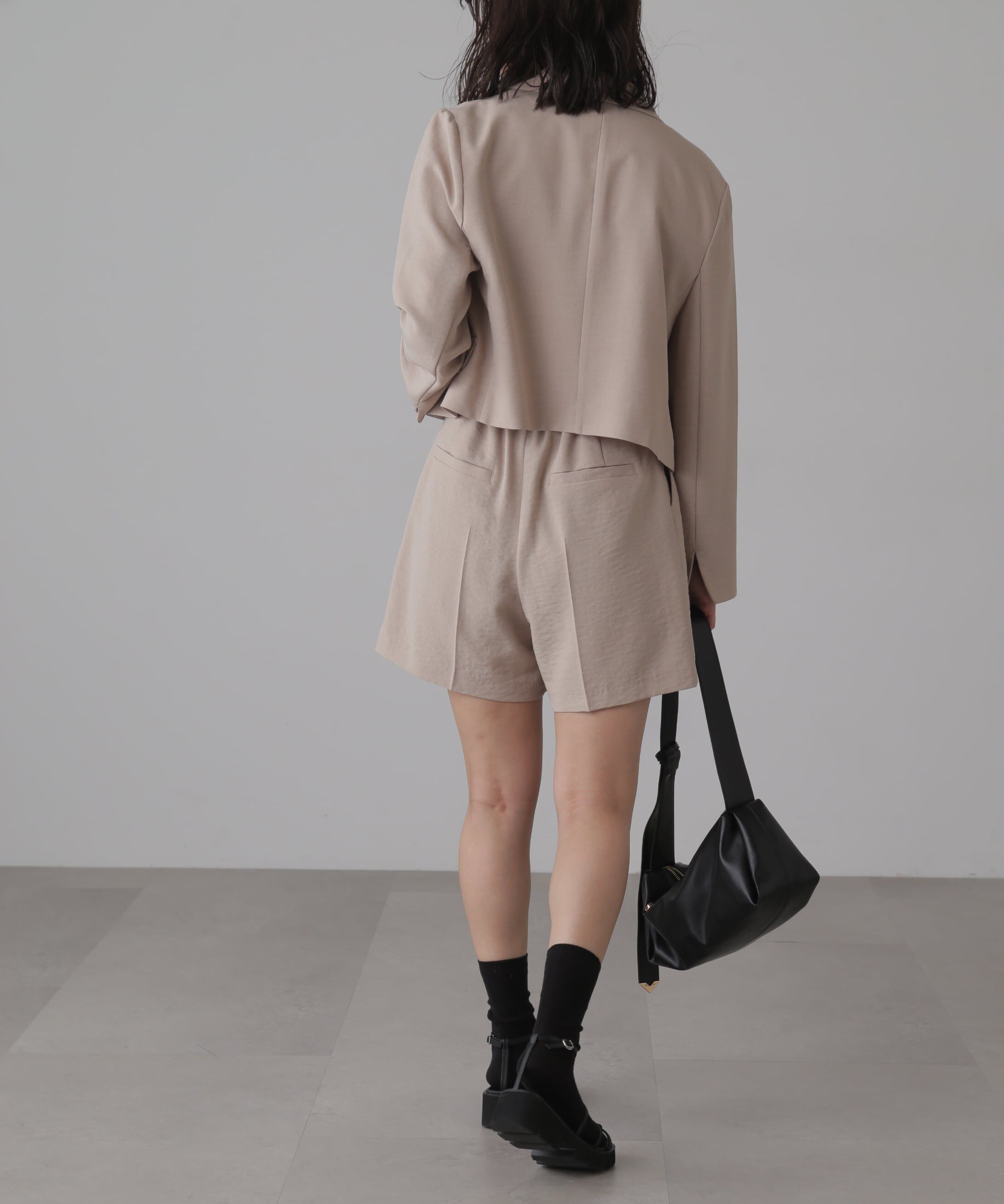  「[低身長サイズ/Sシリーズ]気流染めベルト付ショートパンツ」|その他|