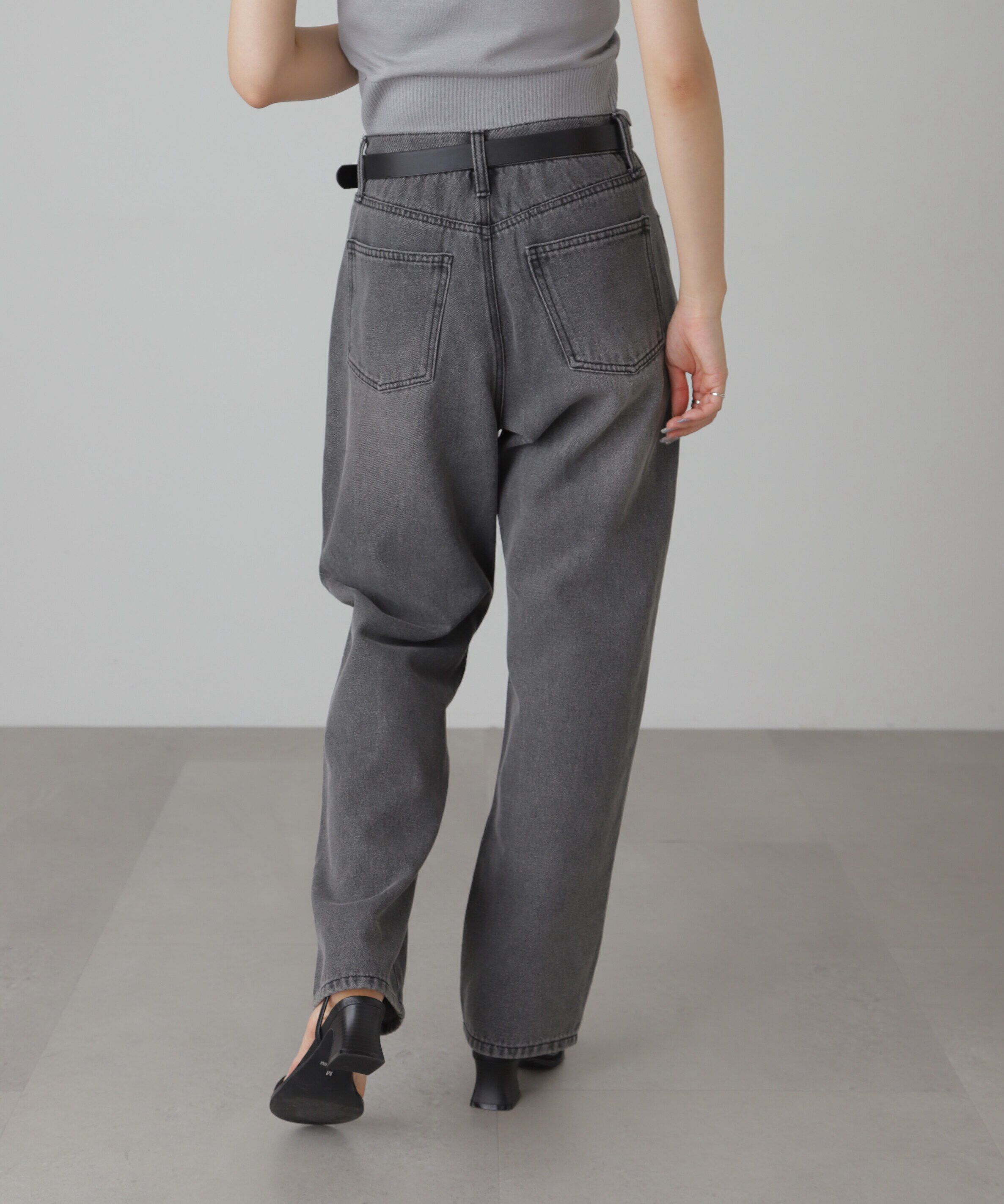  「[XS-Lサイズ展開]ストレートデニムパンツ」|その他|