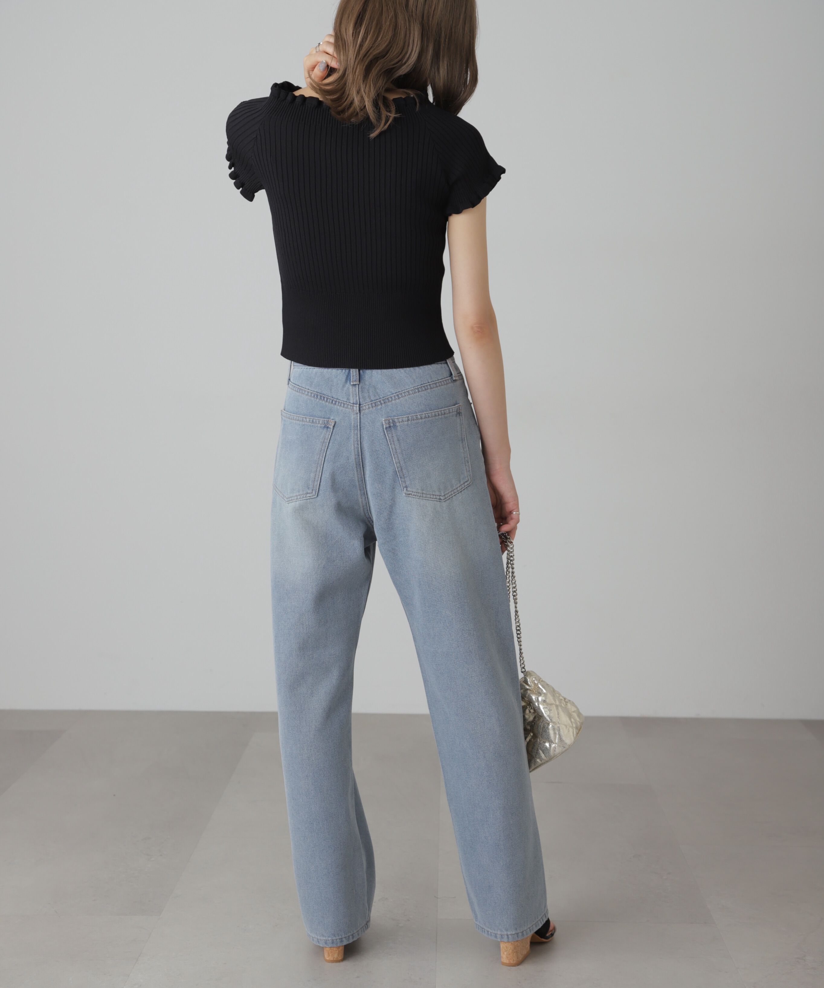  「[XS-Lサイズ展開]ストレートデニムパンツ」|その他|