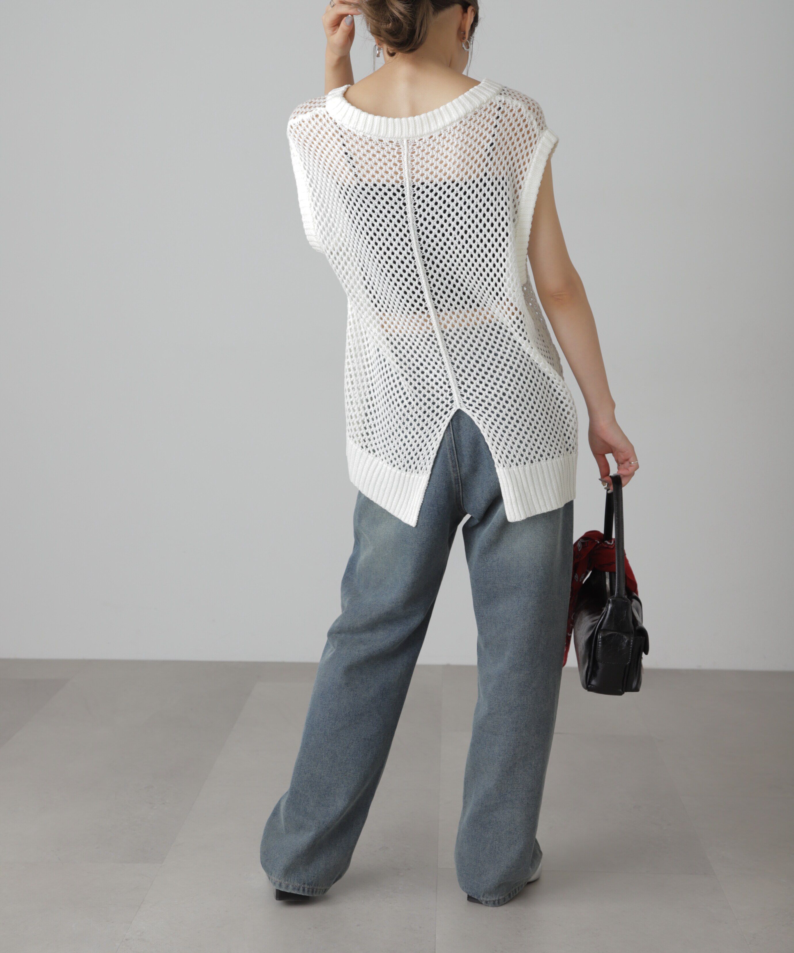  「[XS-Lサイズ展開]ストレートデニムパンツ」|その他|