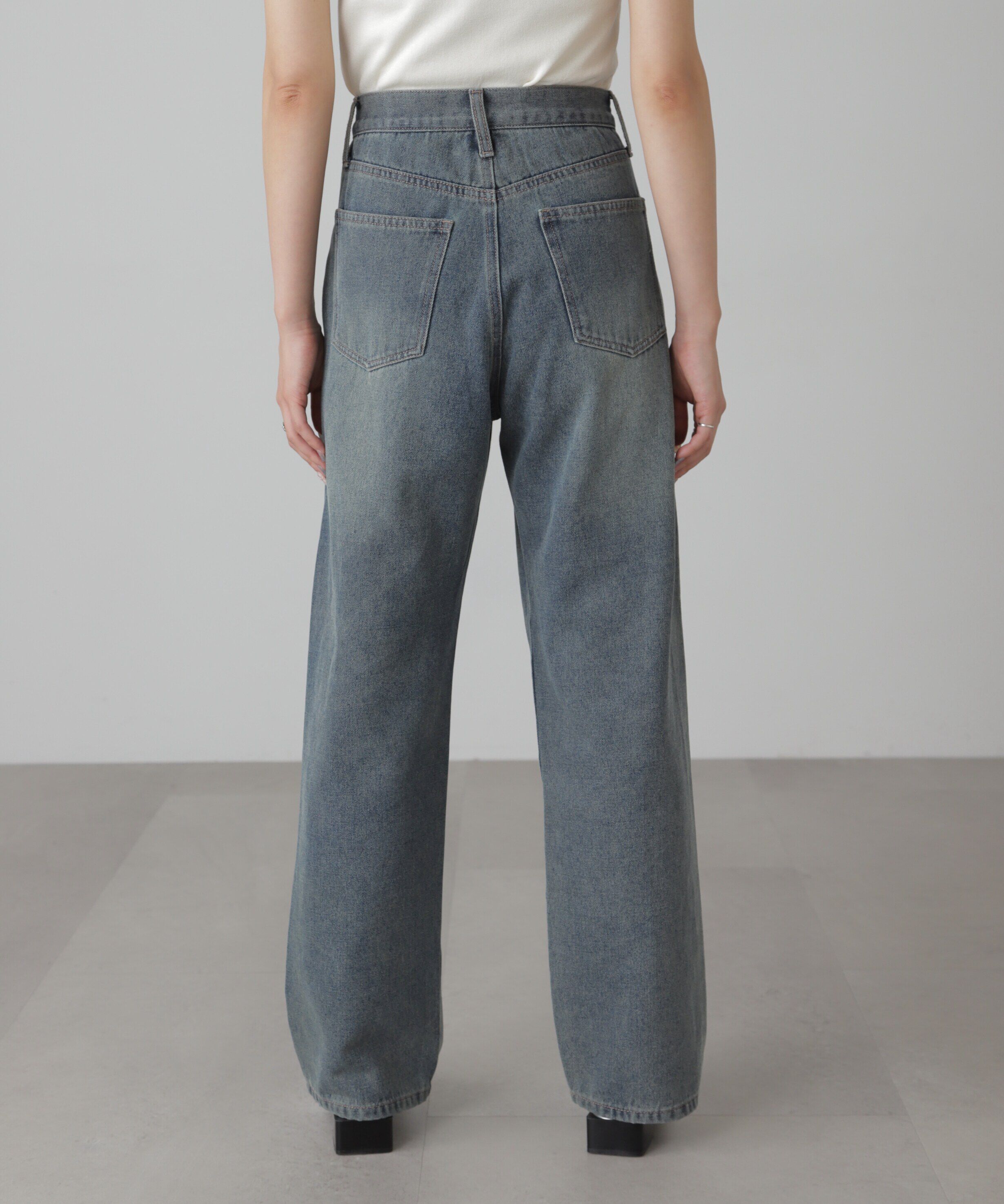  「[XS-Lサイズ展開]ストレートデニムパンツ」|その他|