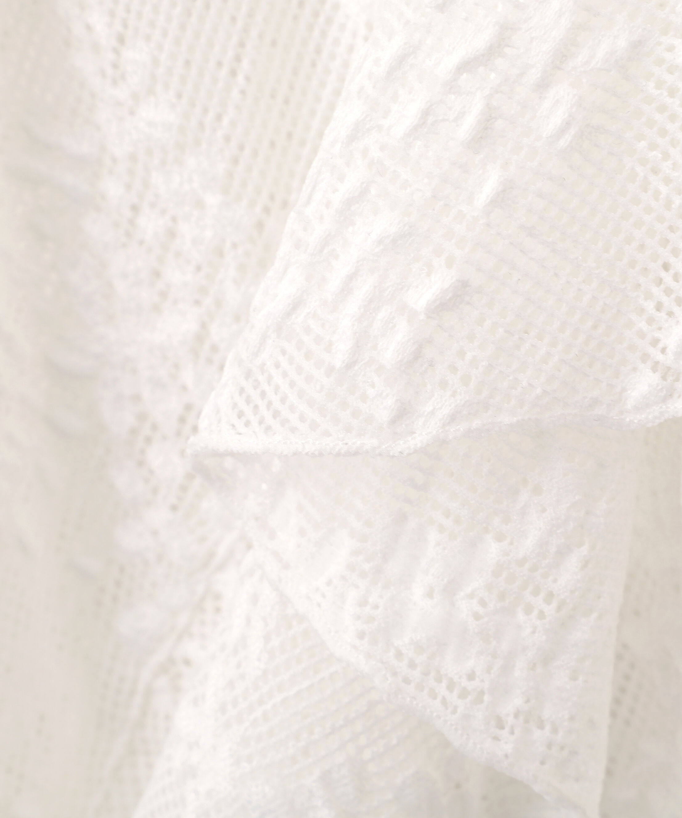  「前開きラッフルフリルレースワンピース」|ワンピース|