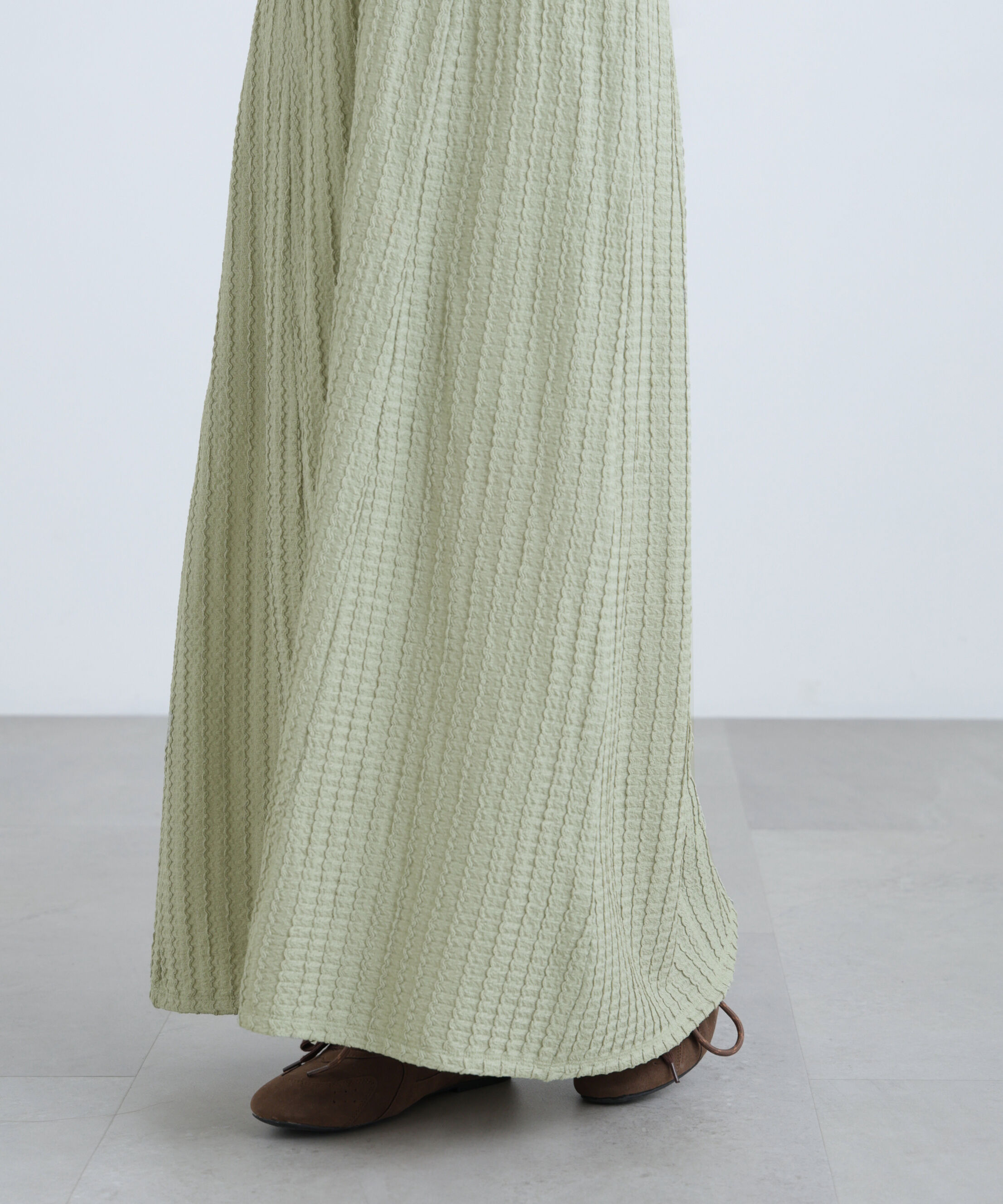  「金ボタンカットジャガードポロワンピース」|ワンピース|