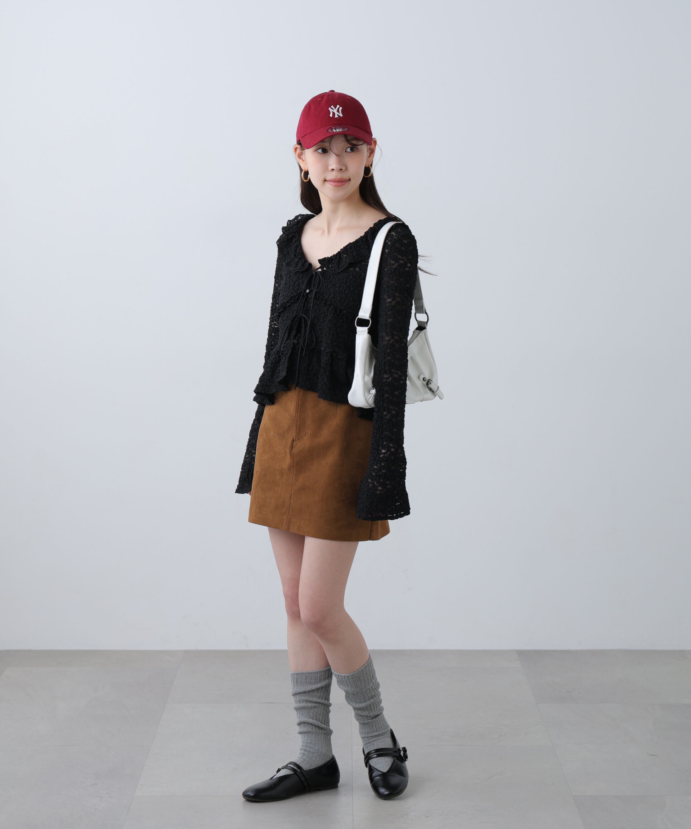  「前開きレースブラウス」|シャツ・ブラウス|