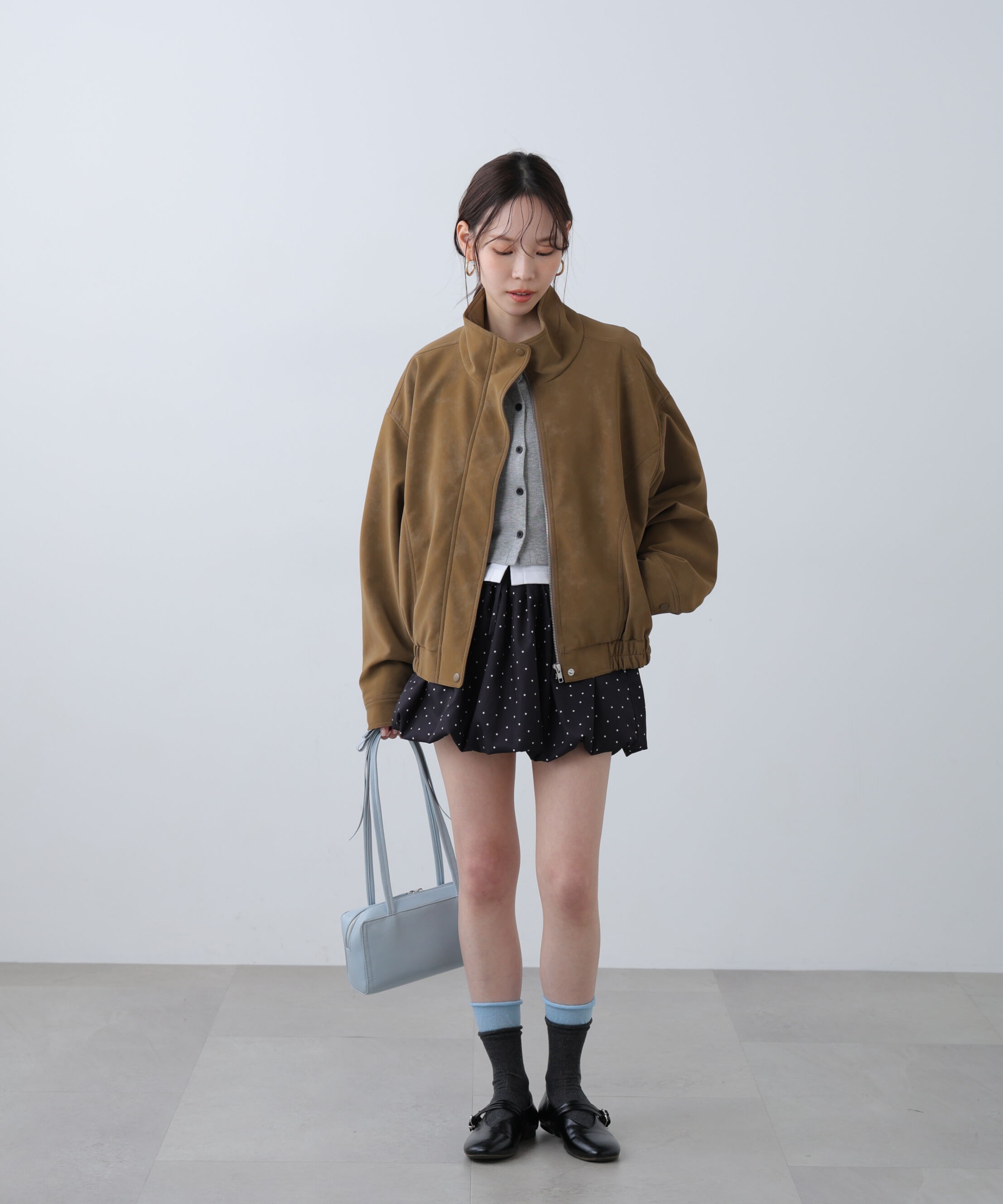  「レイヤード風カットソーカーディガン」|Tシャツ・カットソー|