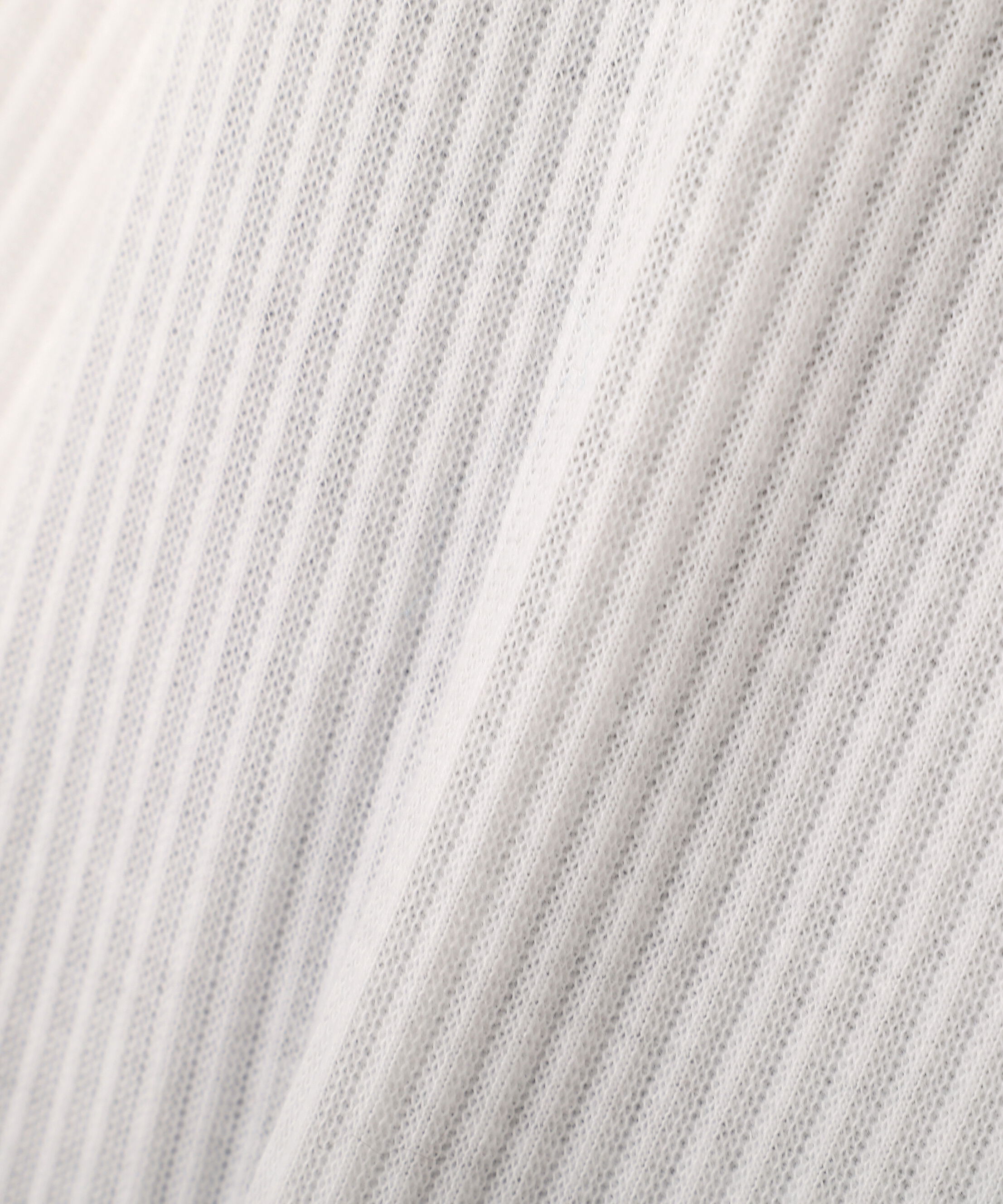  「レイヤード風リブリボンカットソー」|Tシャツ・カットソー|