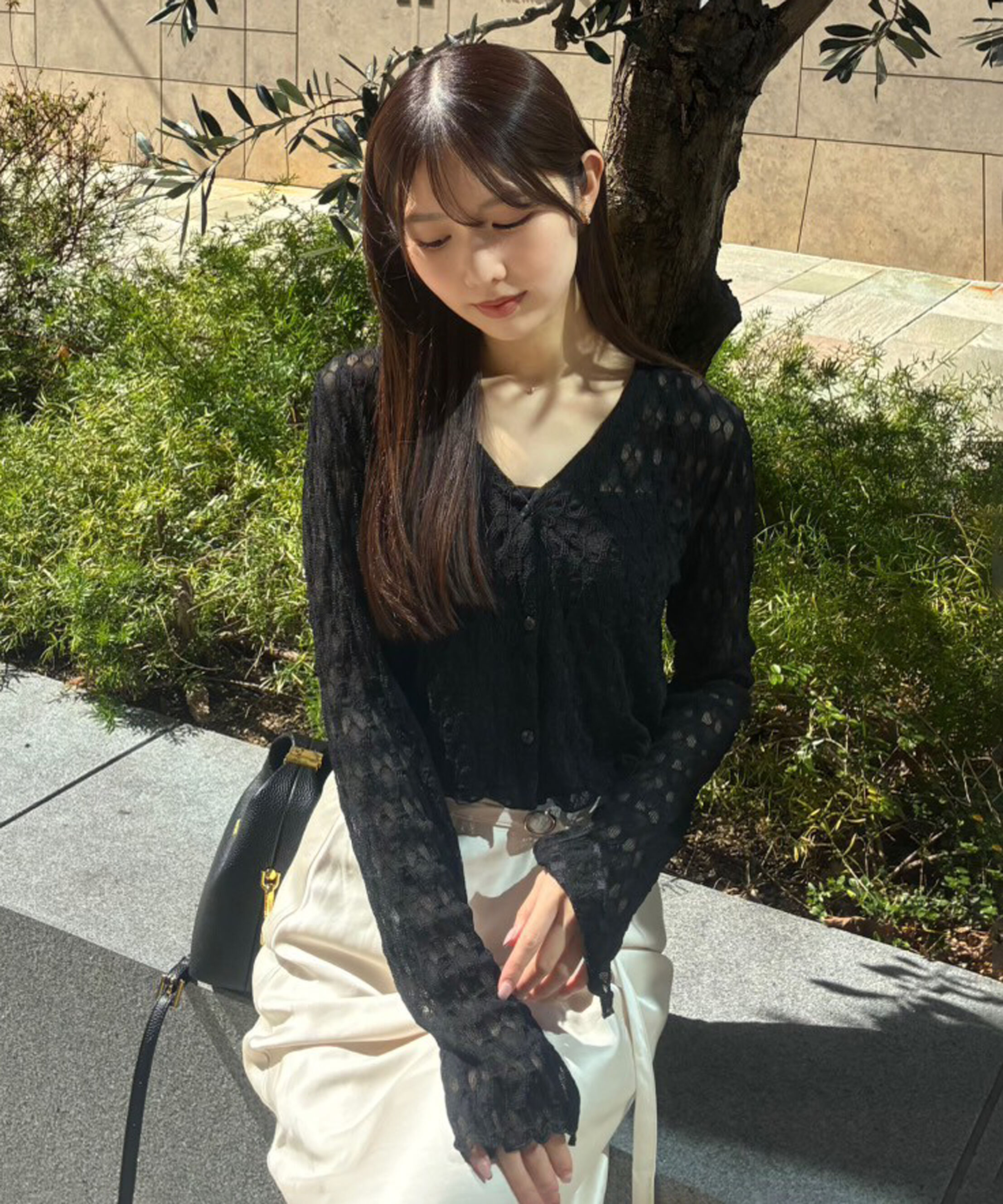  「シアーチュールカーディガン」|Tシャツ・カットソー|