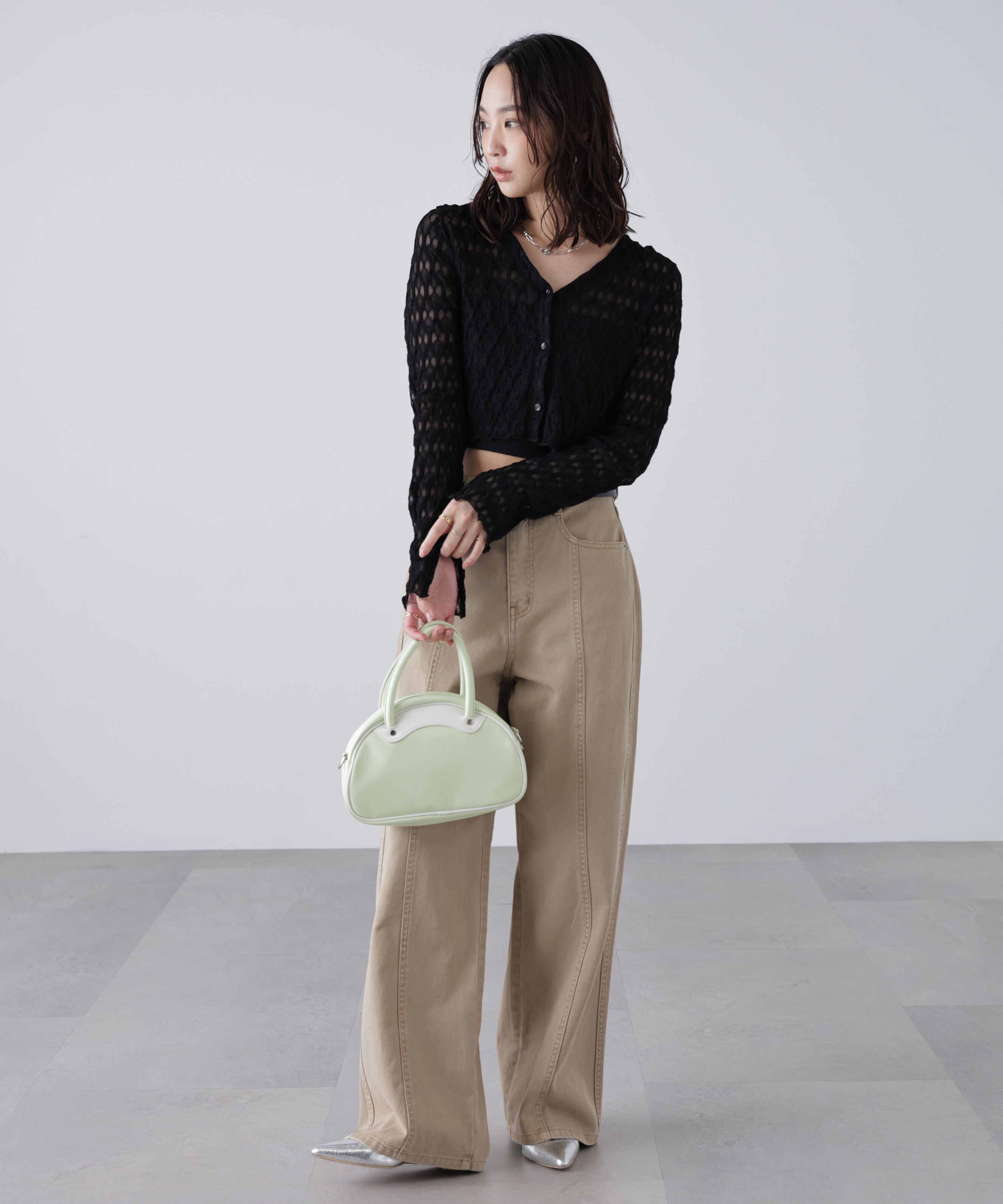  「シアーチュールカーディガン」|Tシャツ・カットソー|