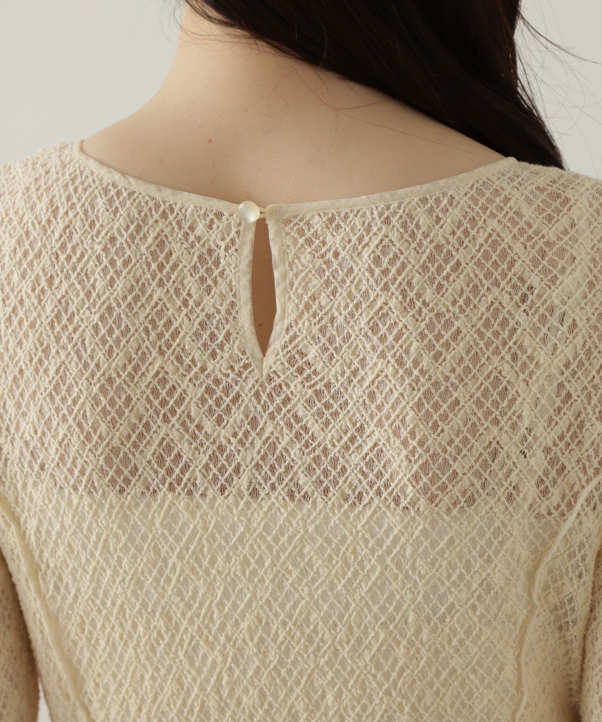 PROPORTION BODY DRESSING「コルセットベルト付きレースワンピース　24AW」|ワンピース|