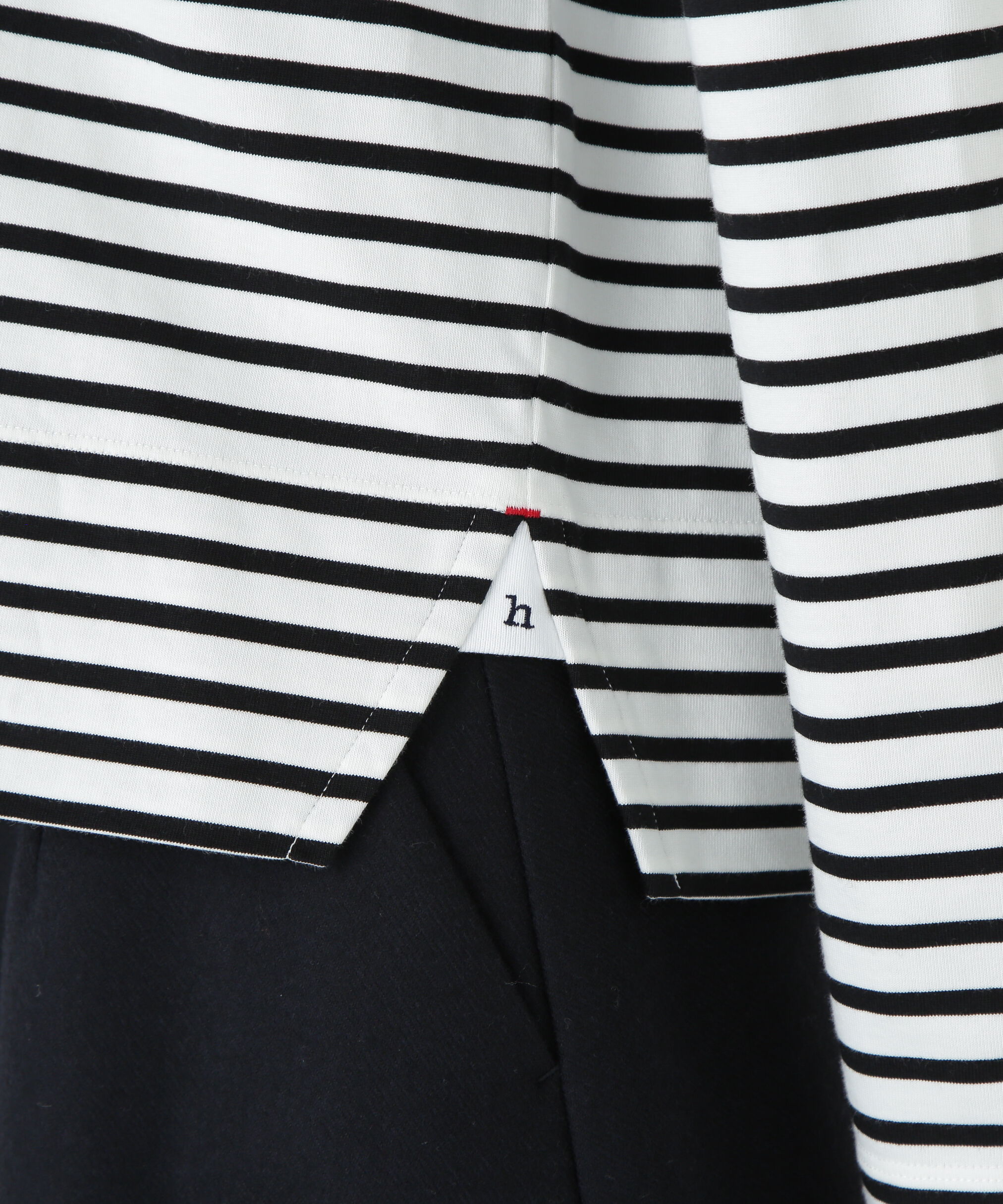  「ボーダーロングスリーブＴシャツ」|Tシャツ・カットソー|