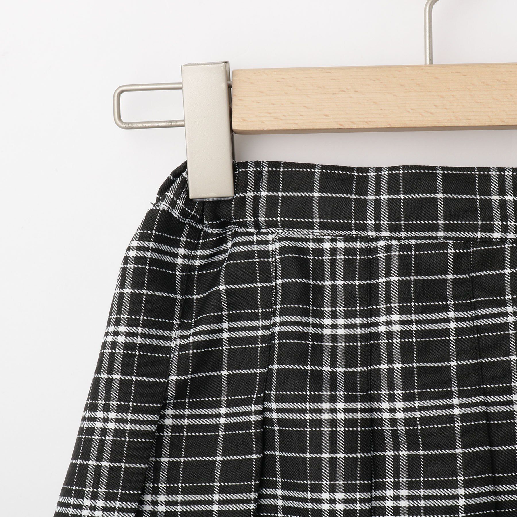 SHOO･LA･RUE「【100-150cm】チェックスカパン」|スカート|