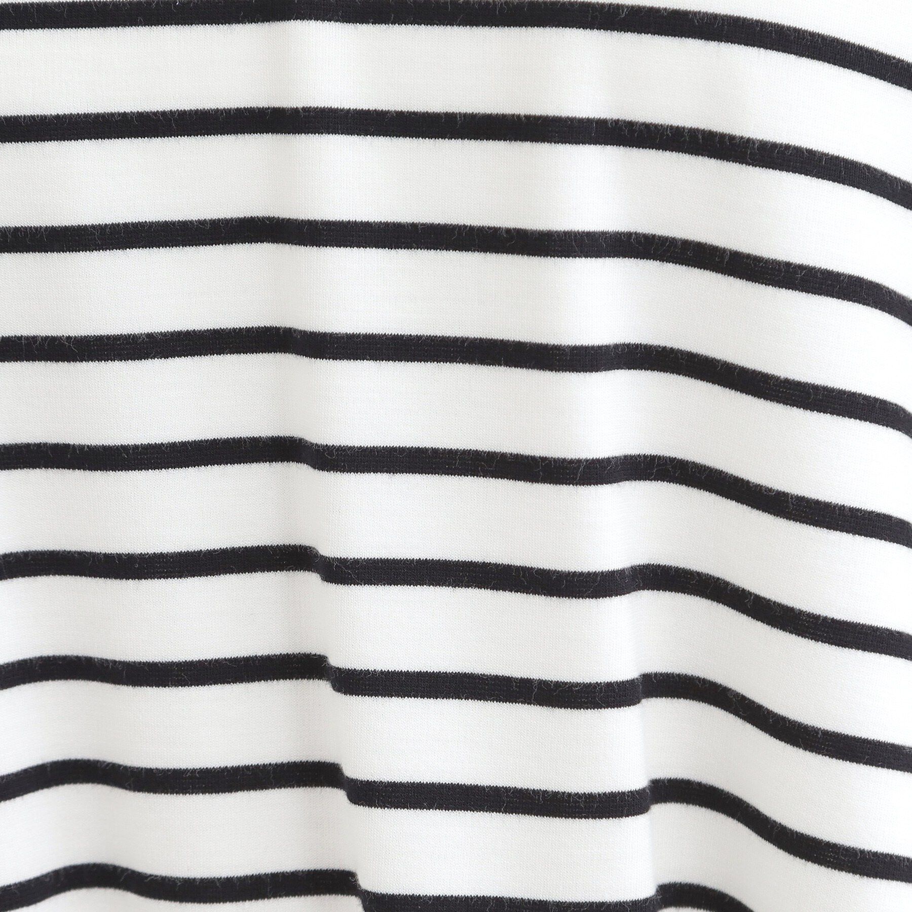 SHOO･LA･RUE「【ひんやり/UV/インしない】とろみフロントタック7分袖ゆるトップス」|Tシャツ・カットソー|