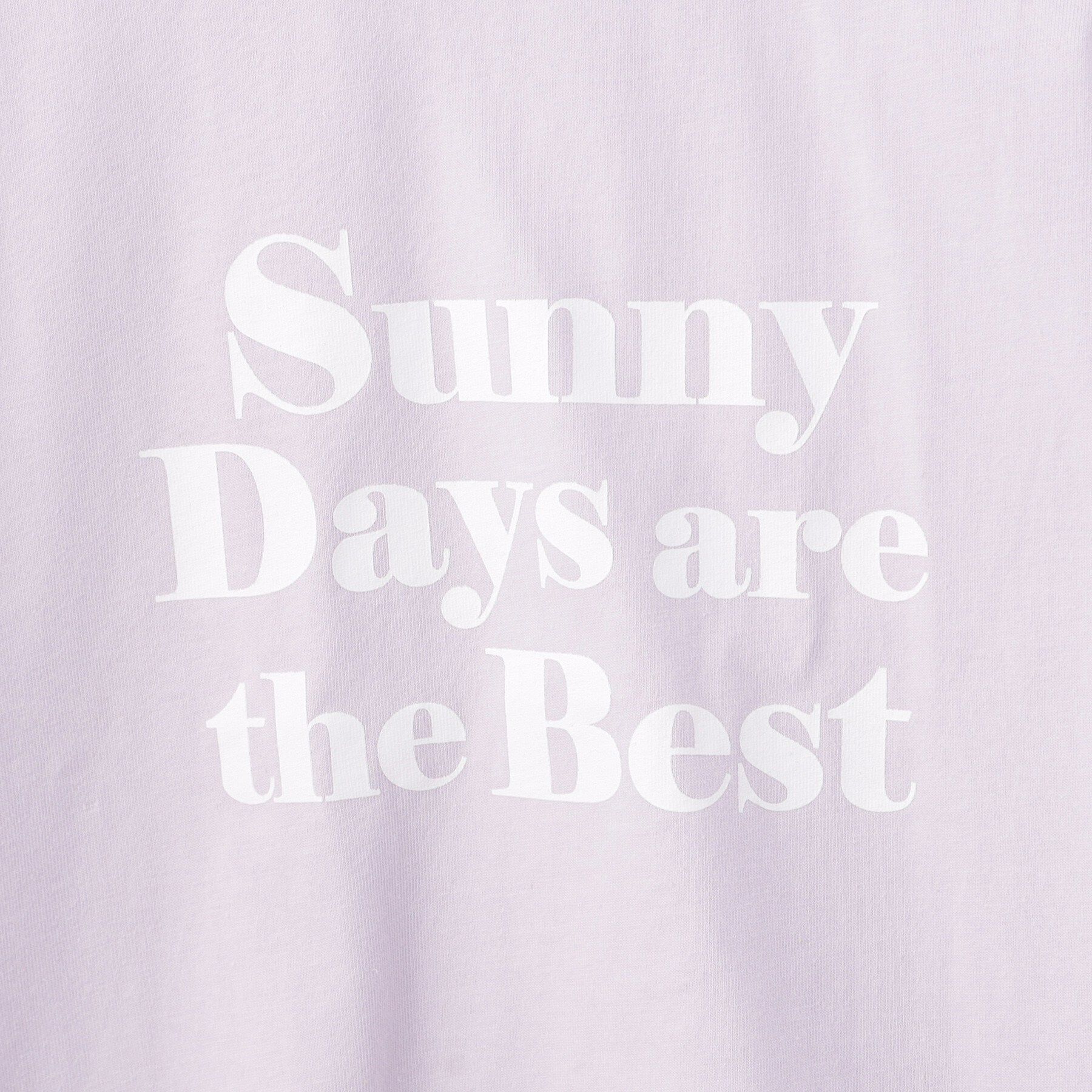 SHOO･LA･RUE「【100-150cm】フリルロゴTシャツ」|Tシャツ・カットソー|