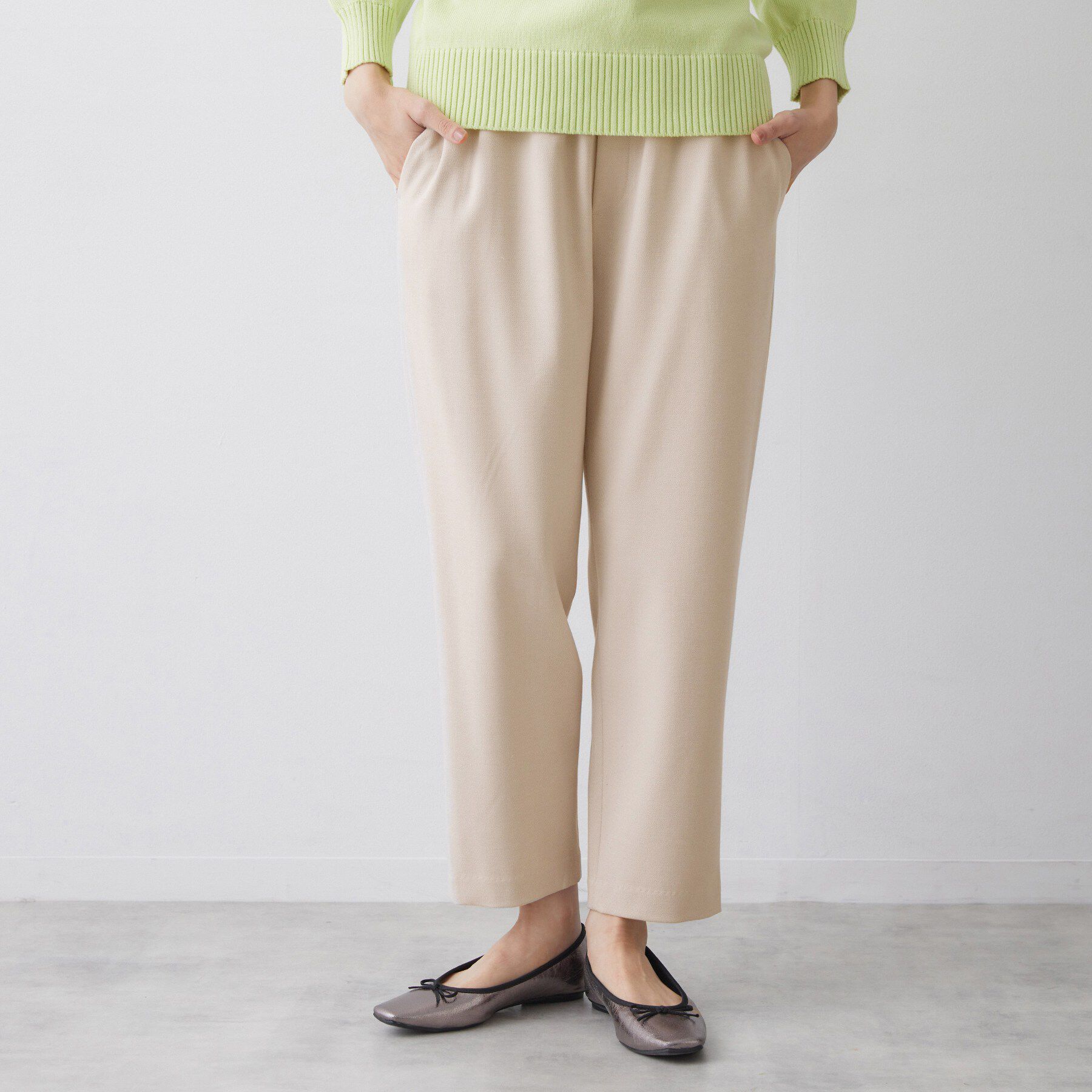 Dessin「【洗える】ストレッチツイルテーパードパンツ」|その他|