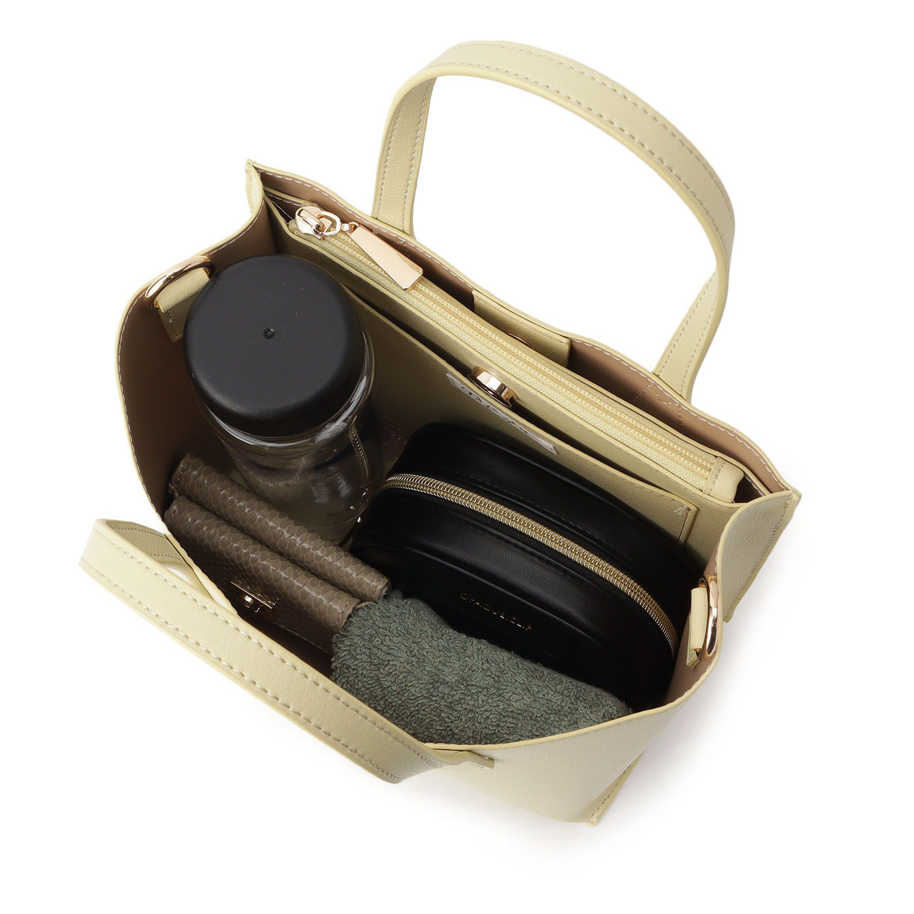 Dessin「【2WAY/軽量】スクエアトートバッグ」|トートバッグ|