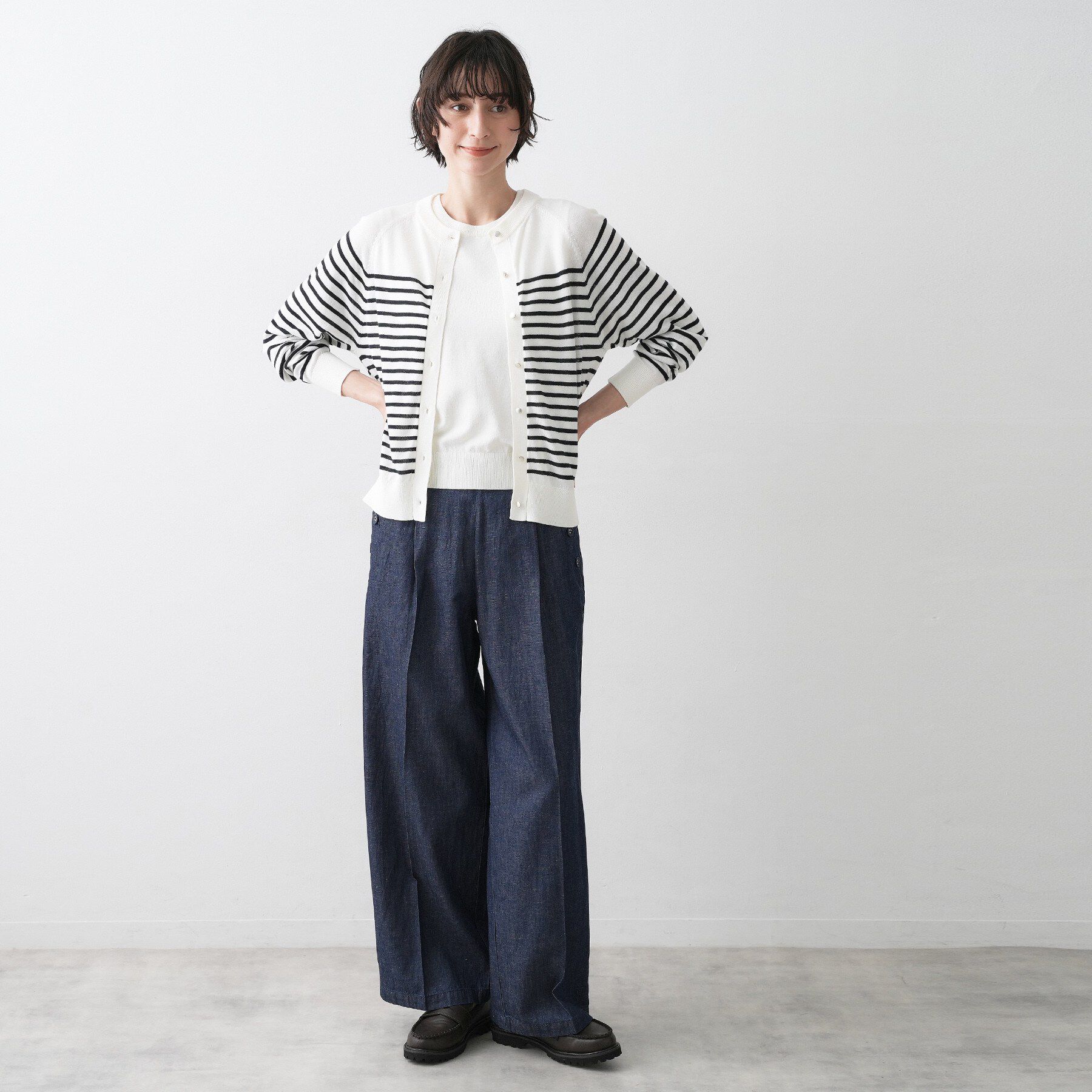 Dessin「【2点セット/洗える】アンサンブルニット」|ニット・セーター|