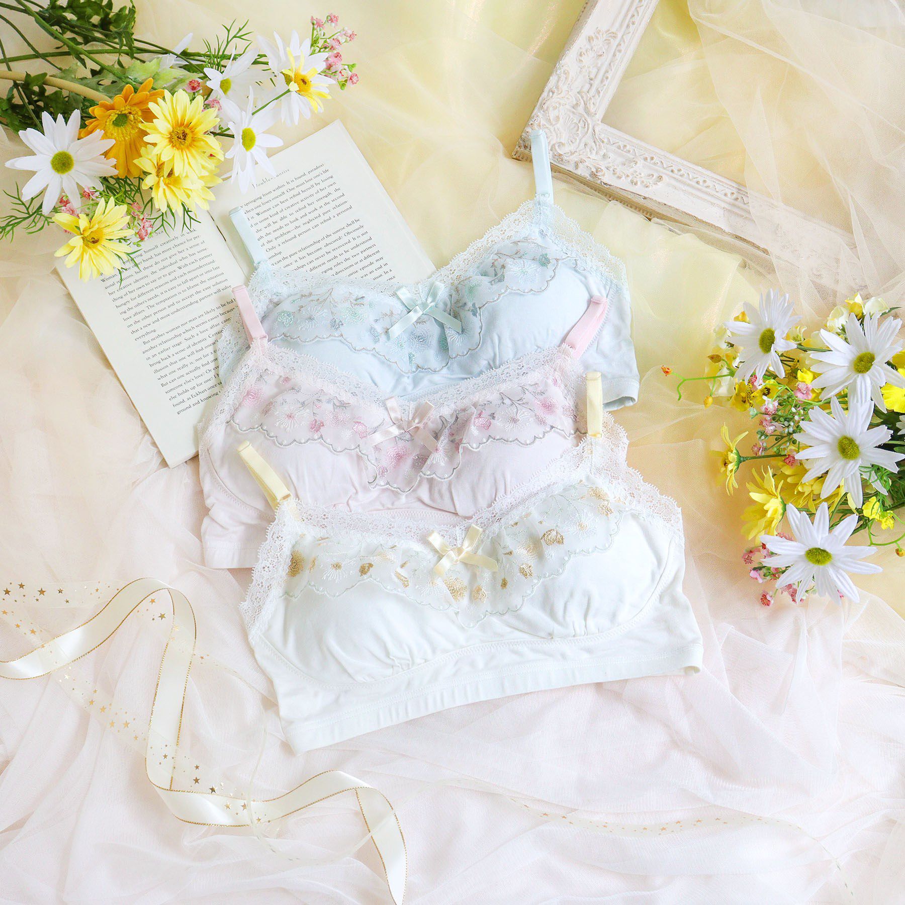 Risa Magli「ミリ おやすみブラ」|インナー|