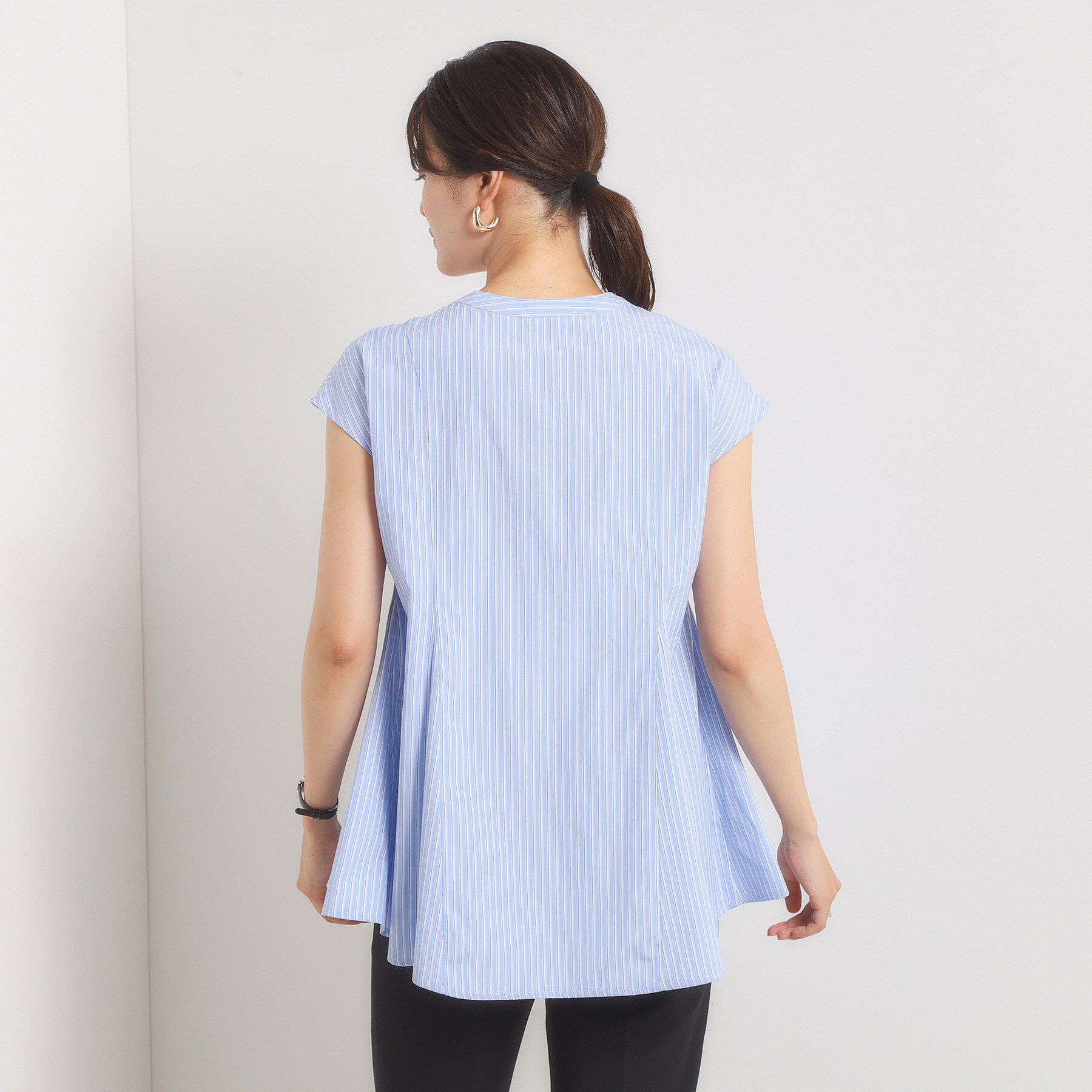 ITS&rsquo;DEMO「【手洗い可】ペプラムブラウス」|シャツ・ブラウス|