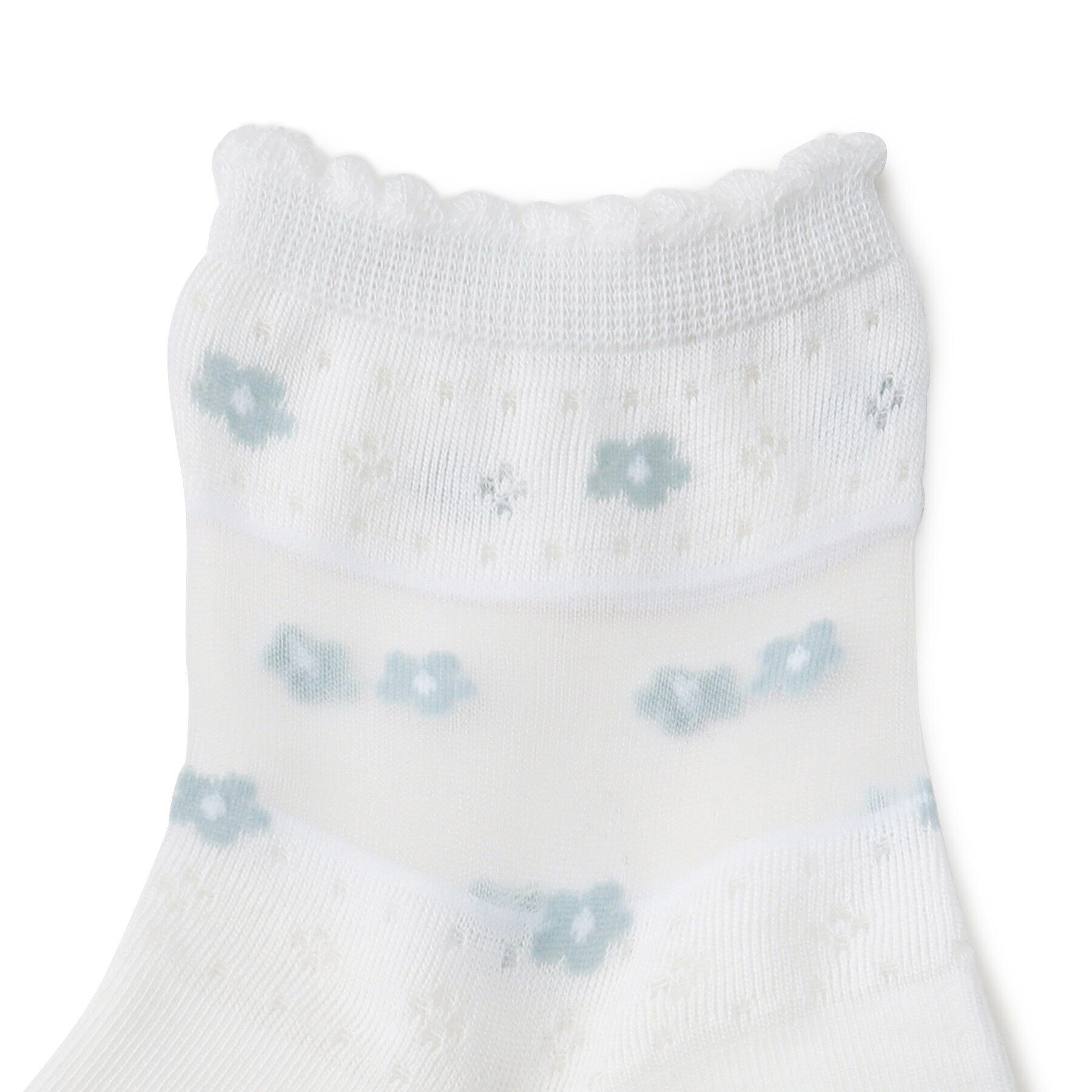 Doll Kiss「シースルー花柄ソックス」|ソックス|